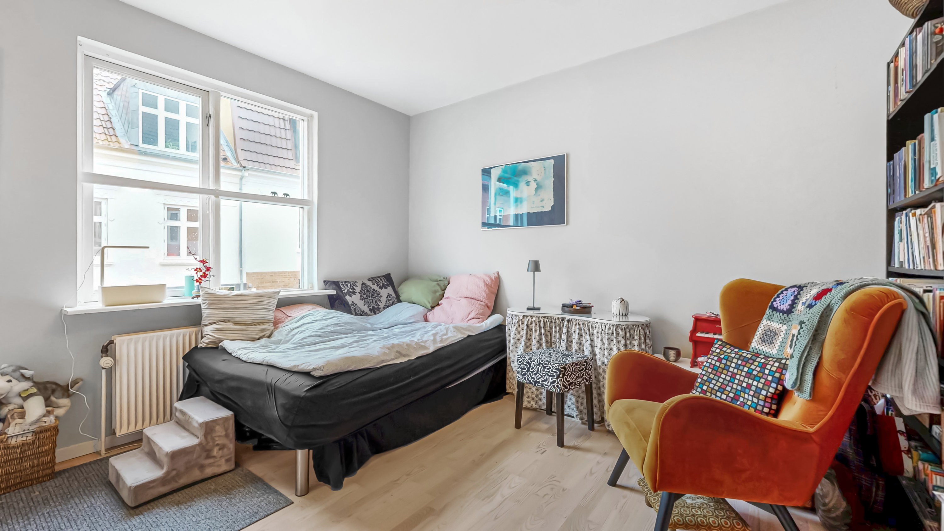 Fremhævet soveværelse billede i fuldskærmstilstand. Billede af Ryesgade 4, 8600 Silkeborg