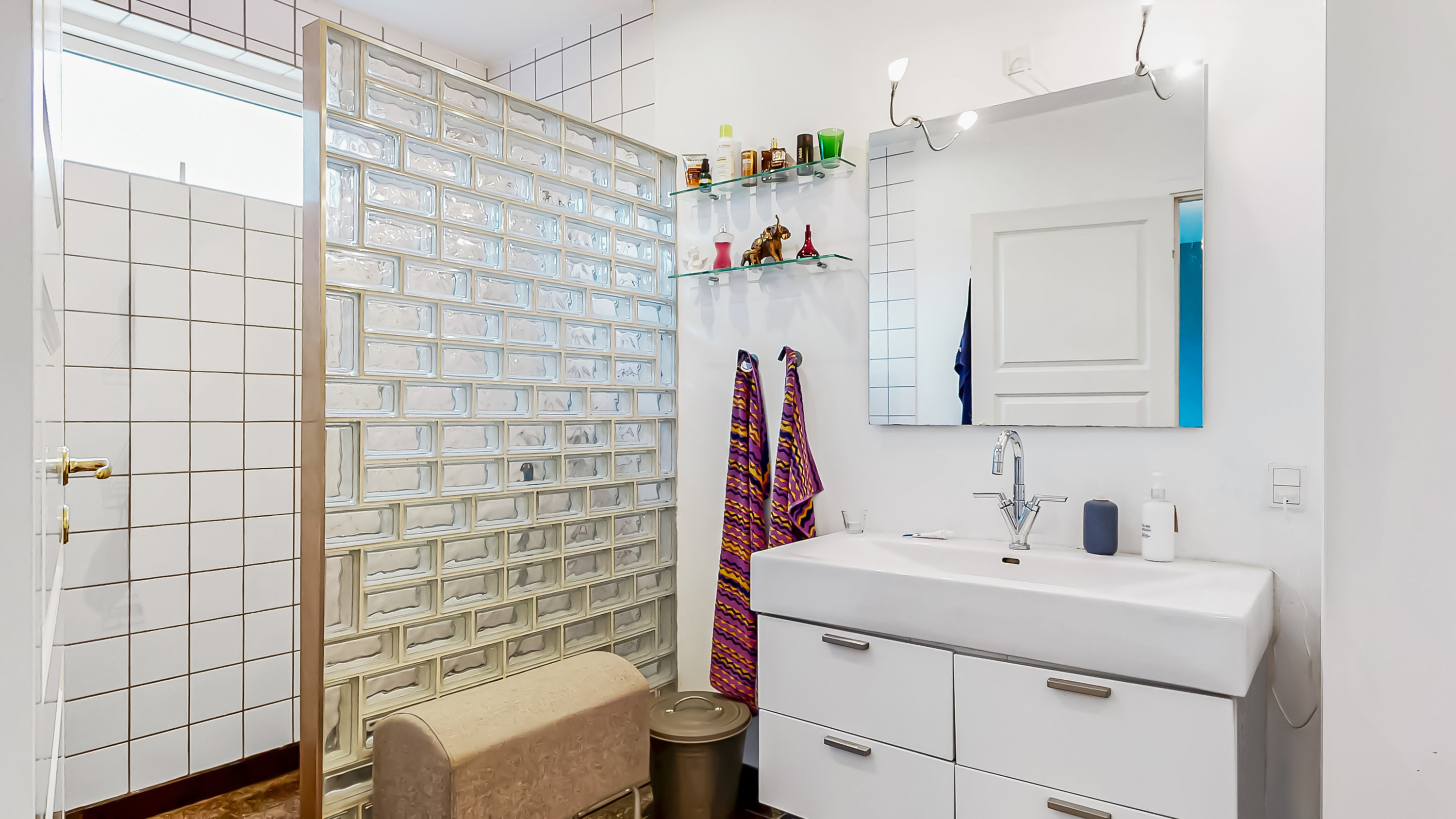 Fremhævet badeværelse billede i fuldskærmstilstand. Billede af Ryesgade 4, 8600 Silkeborg