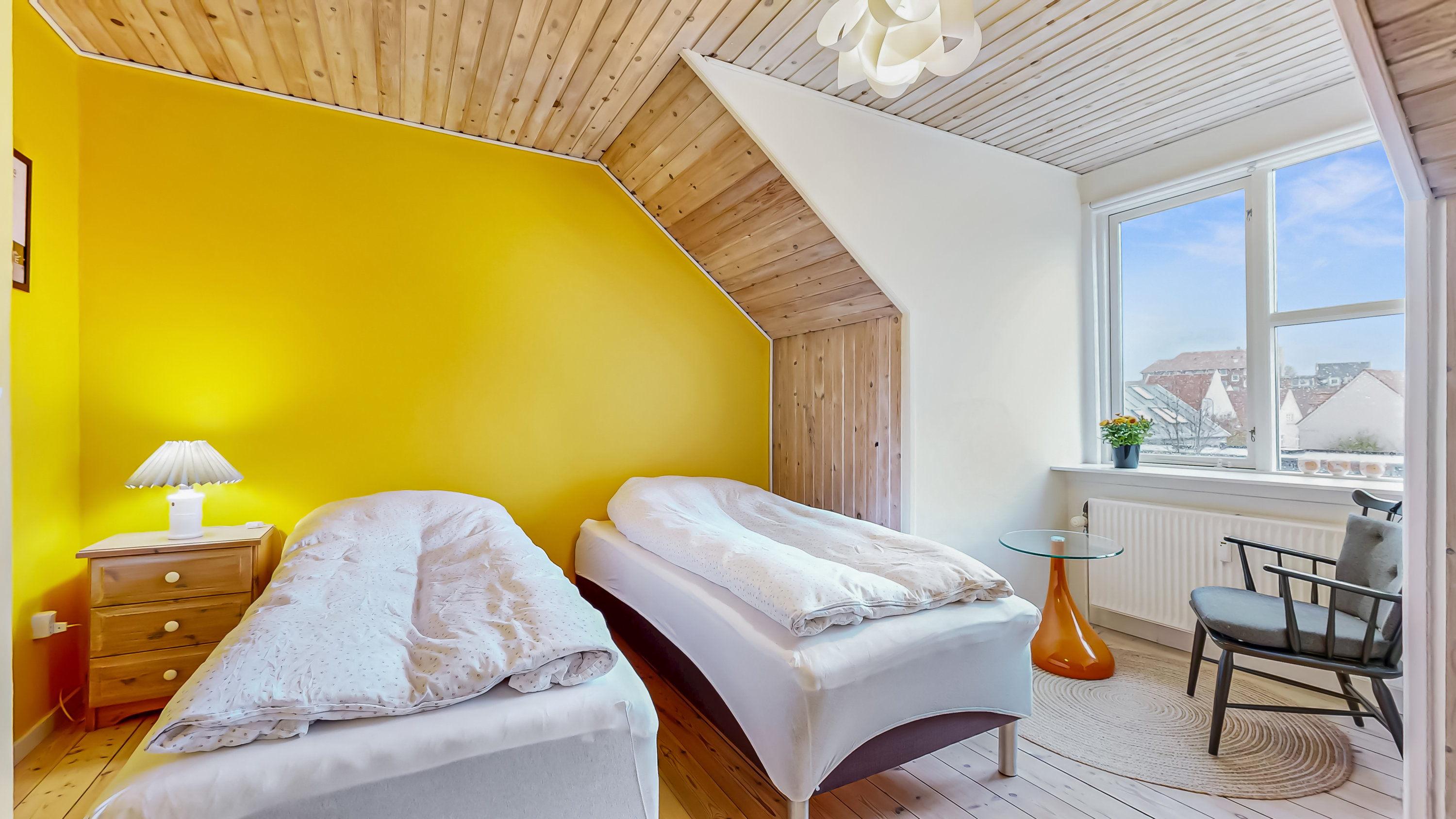 Fremhævet soveværelse billede i fuldskærmstilstand. Billede af Ryesgade 4, 8600 Silkeborg