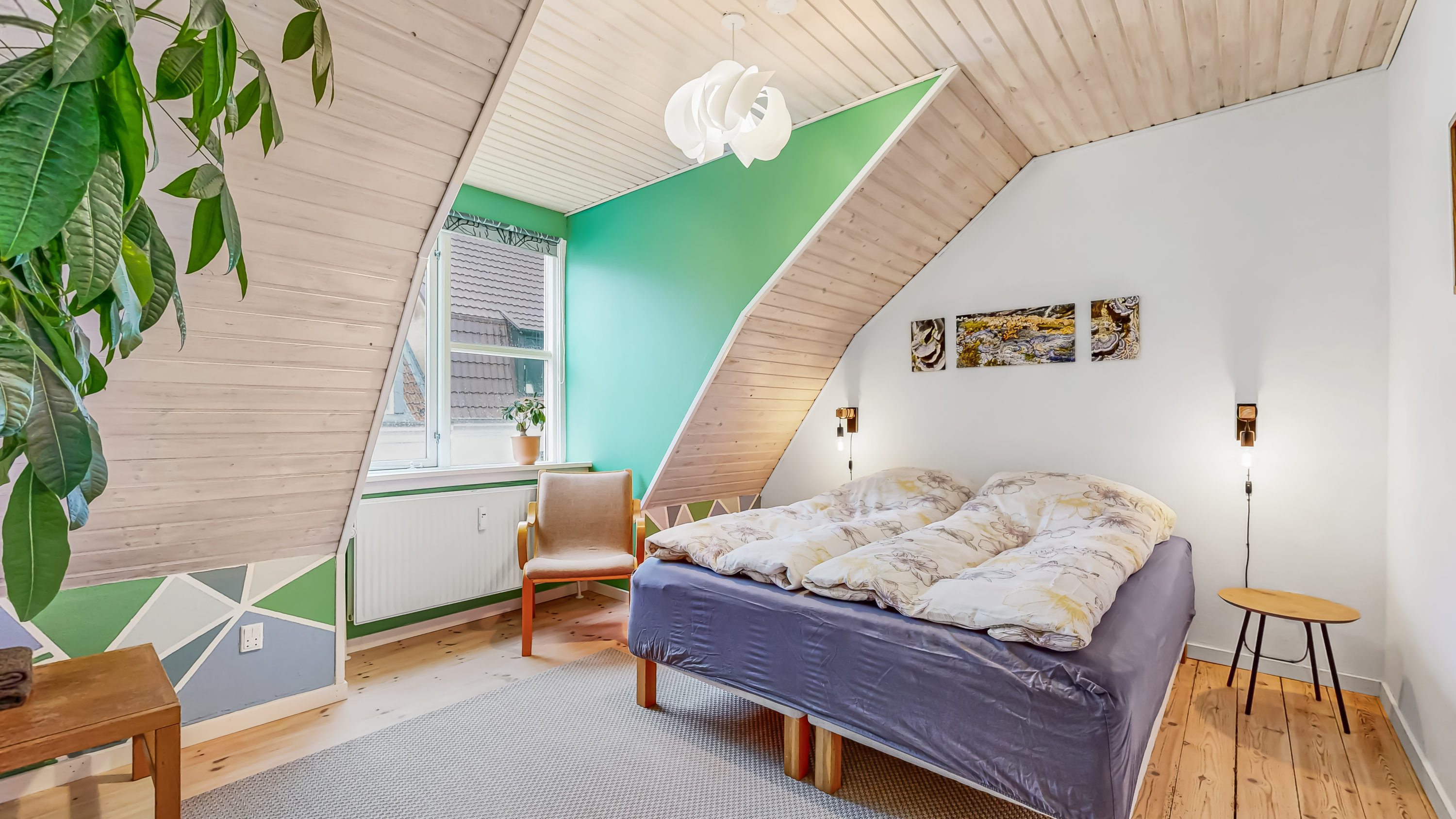 Fremhævet soveværelse billede i fuldskærmstilstand. Billede af Ryesgade 4, 8600 Silkeborg