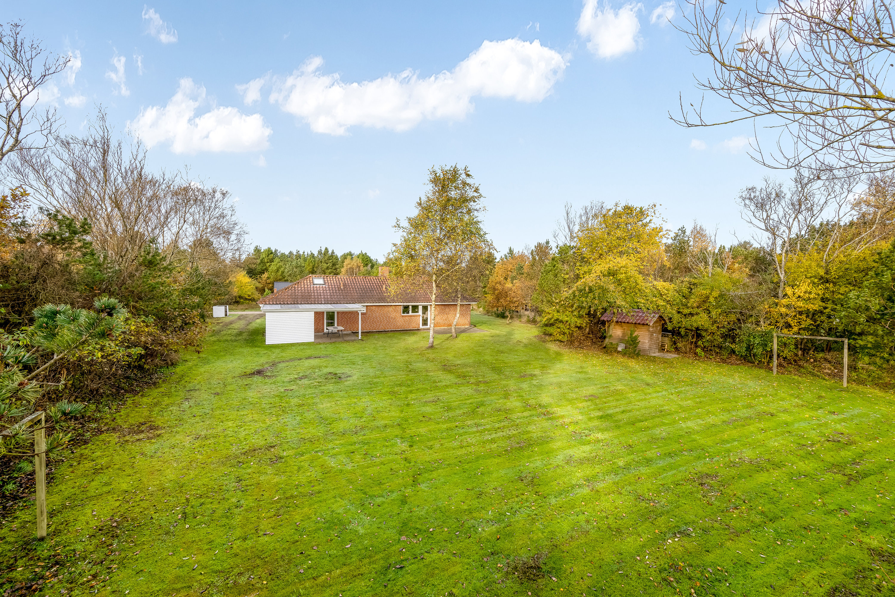Fremhævet have billede i fuldskærmstilstand. Billede af Søndervang 79, Lønne, 6830 Nørre Nebel