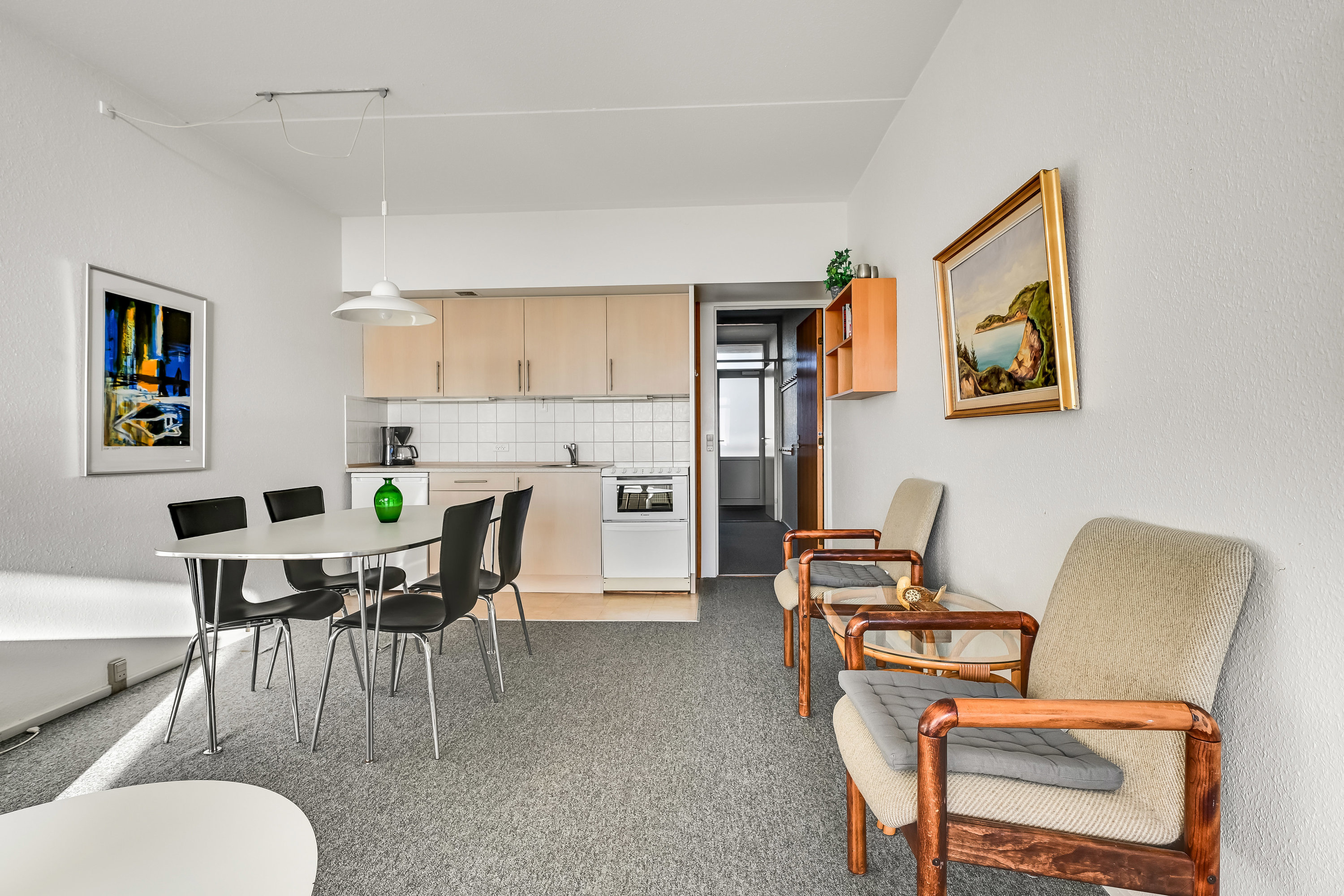 Fremhævet køkken billede i fuldskærmstilstand. Billede af Strandvejen 61A, 2. 309., Fanø Bad, 6720 Fanø