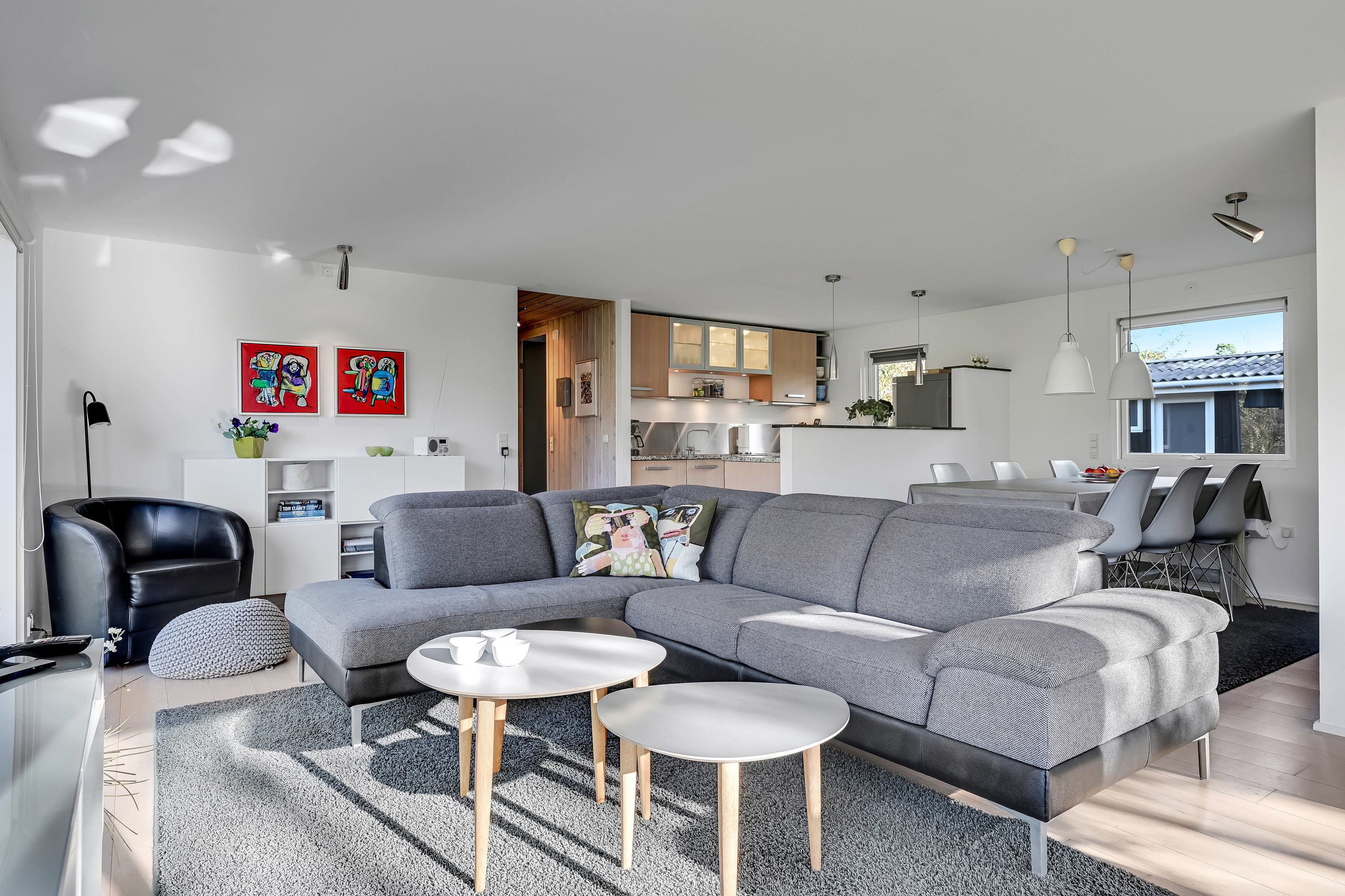 Fremhævet stue billede i fuldskærmstilstand. Billede af Store Klit 63, Rindby Strand, 6720 Fanø