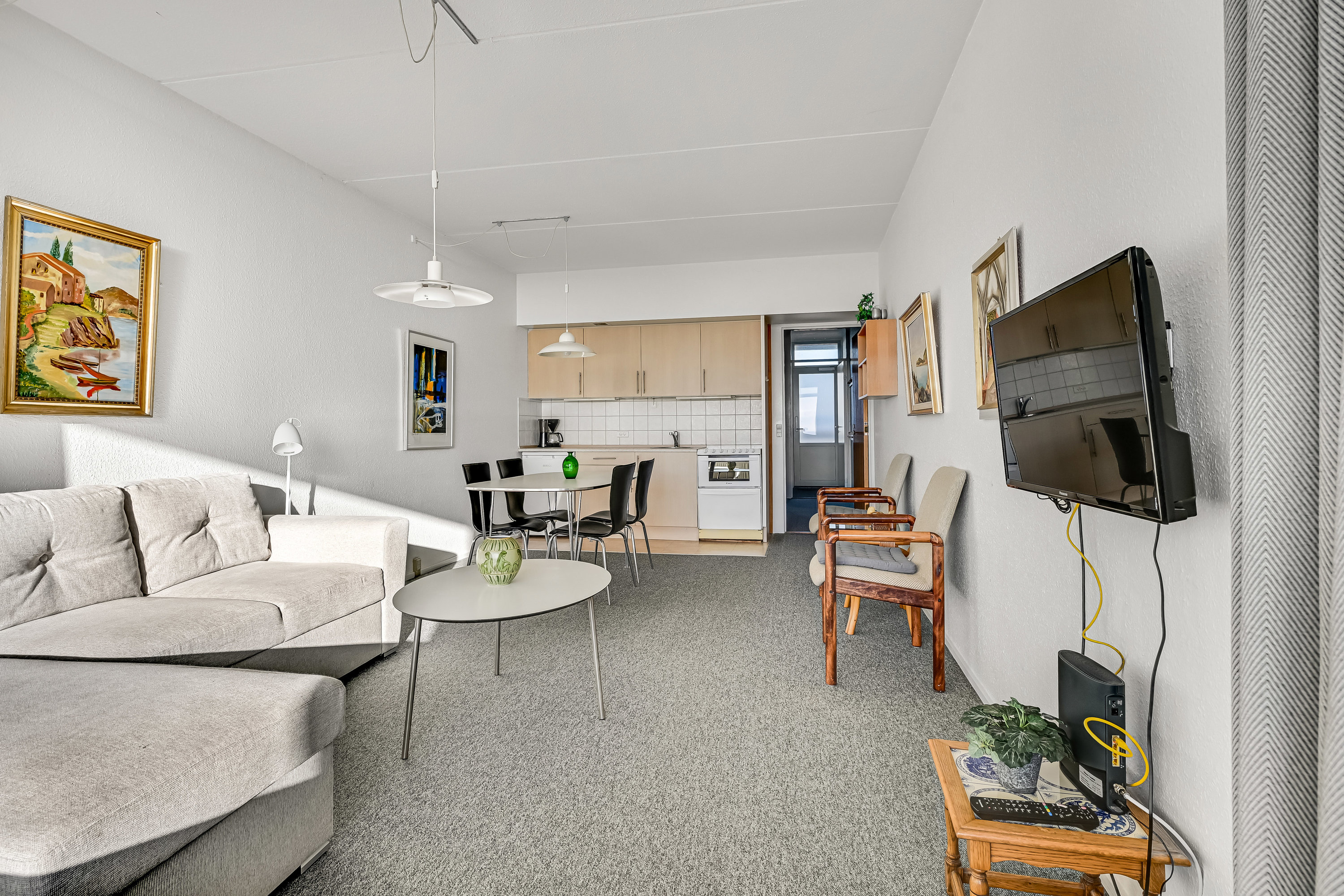 Fremhævet køkken billede i fuldskærmstilstand. Billede af Strandvejen 61A, 2. 309., Fanø Bad, 6720 Fanø