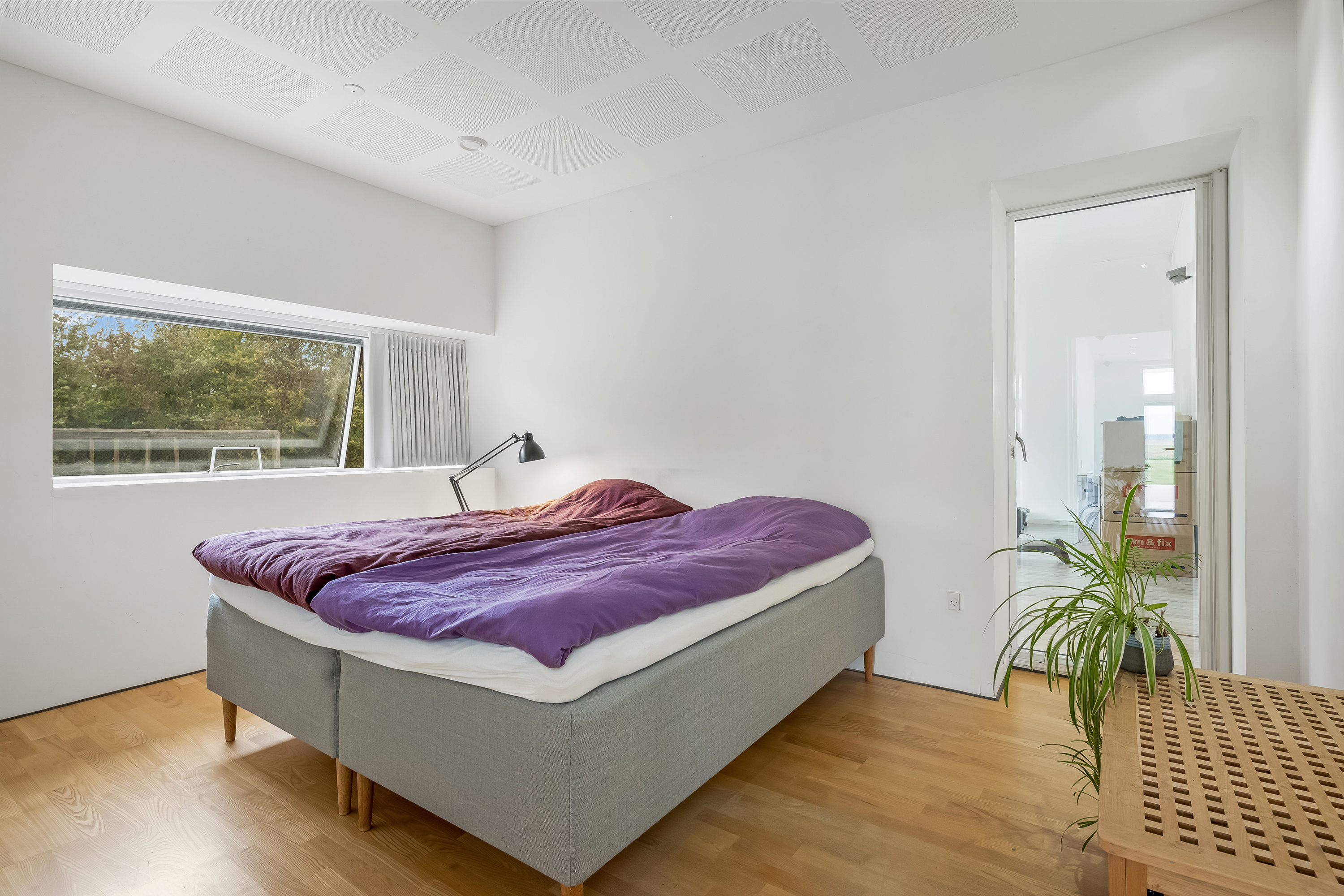 Fremhævet soveværelse billede i fuldskærmstilstand. Billede af Børringvej 18, Fabjerg, 7620 Lemvig