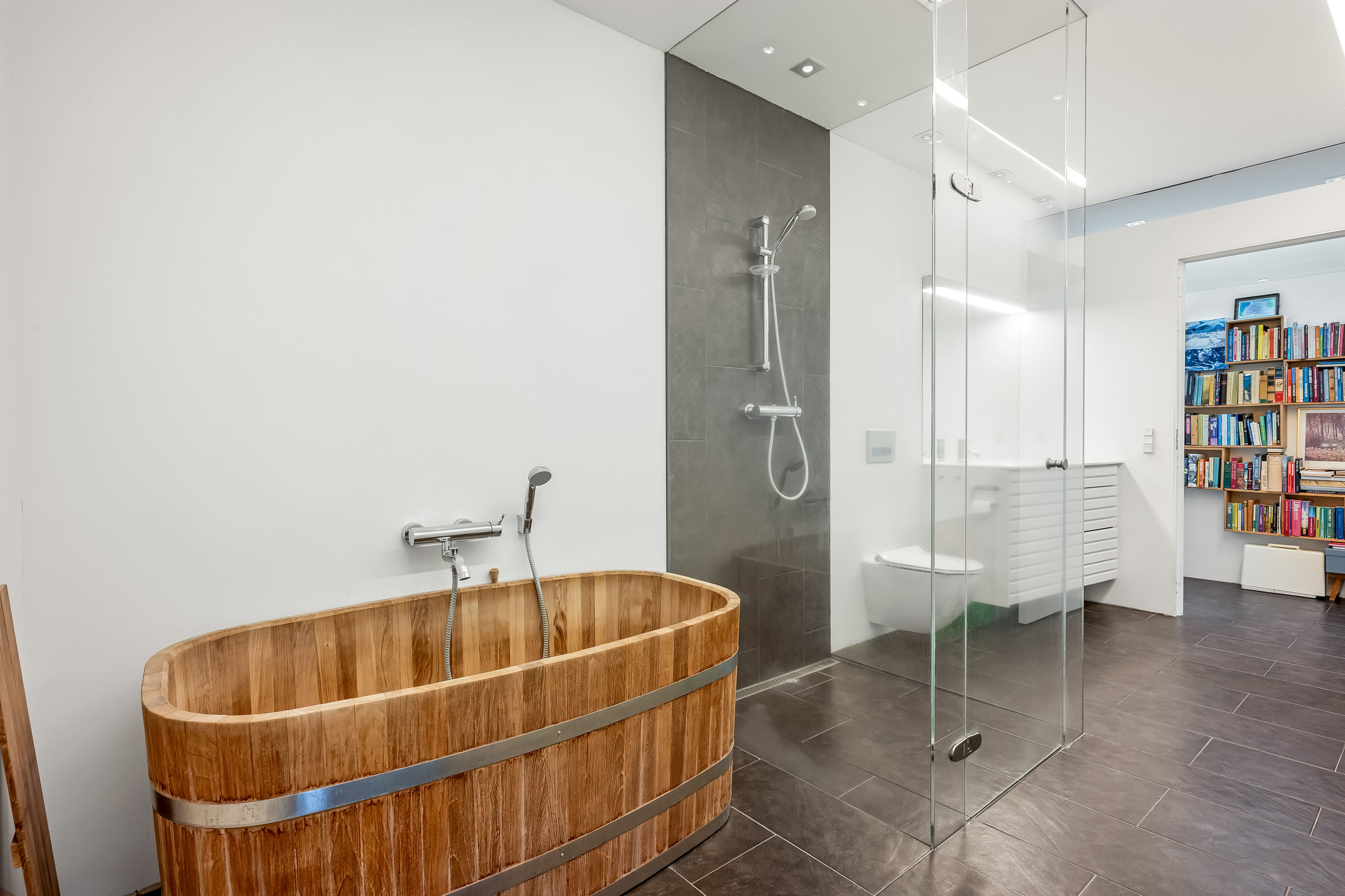 Fremhævet badeværelse billede i fuldskærmstilstand. Billede af Børringvej 18, Fabjerg, 7620 Lemvig