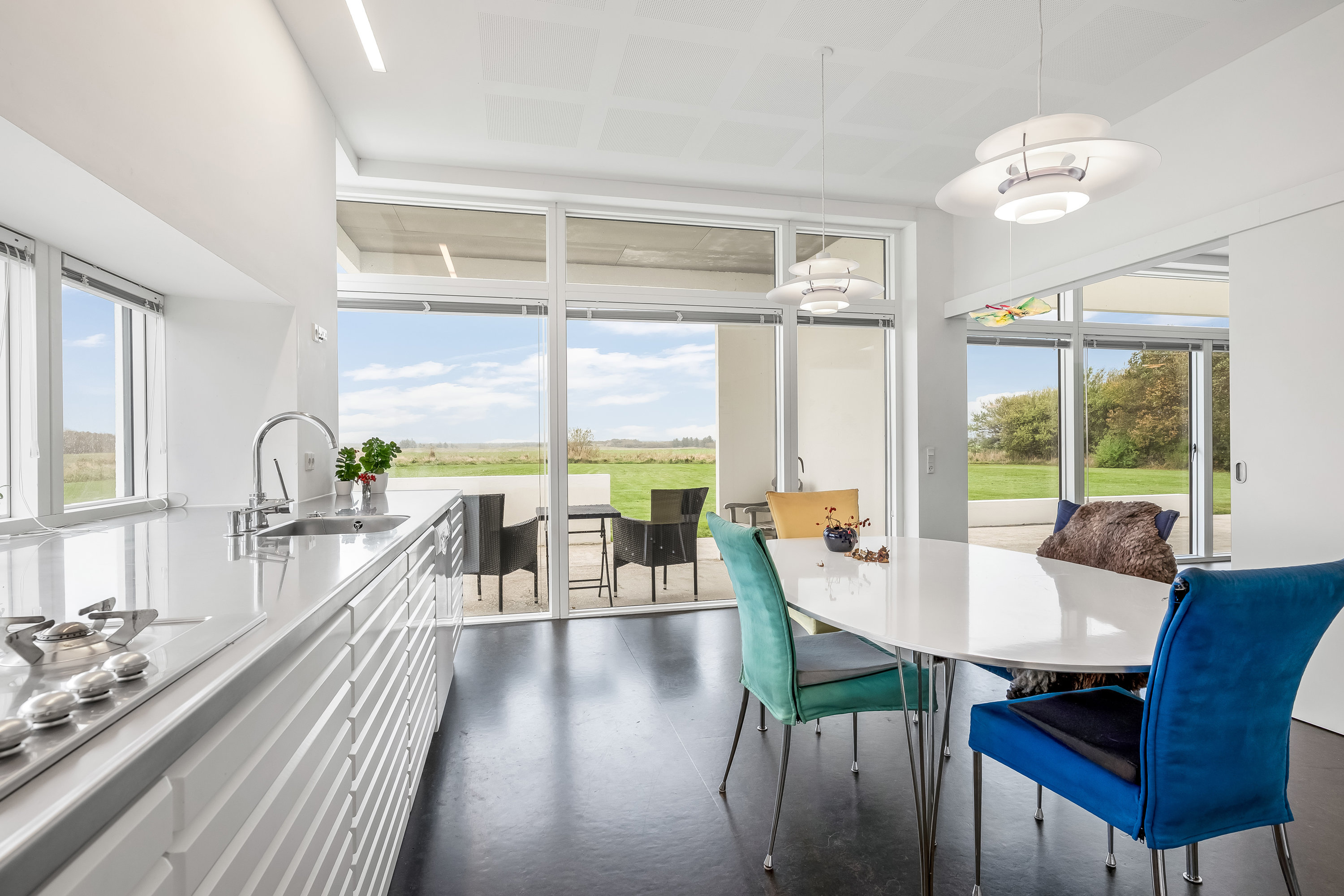 Fremhævet køkken billede i fuldskærmstilstand. Billede af Børringvej 18, Fabjerg, 7620 Lemvig