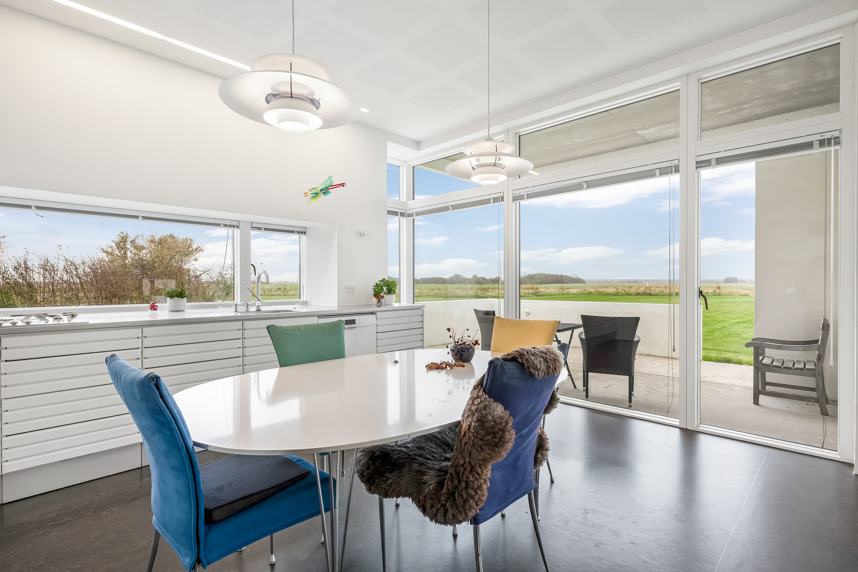 Fremhævet køkken billede i fuldskærmstilstand. Billede af Børringvej 18, Fabjerg, 7620 Lemvig