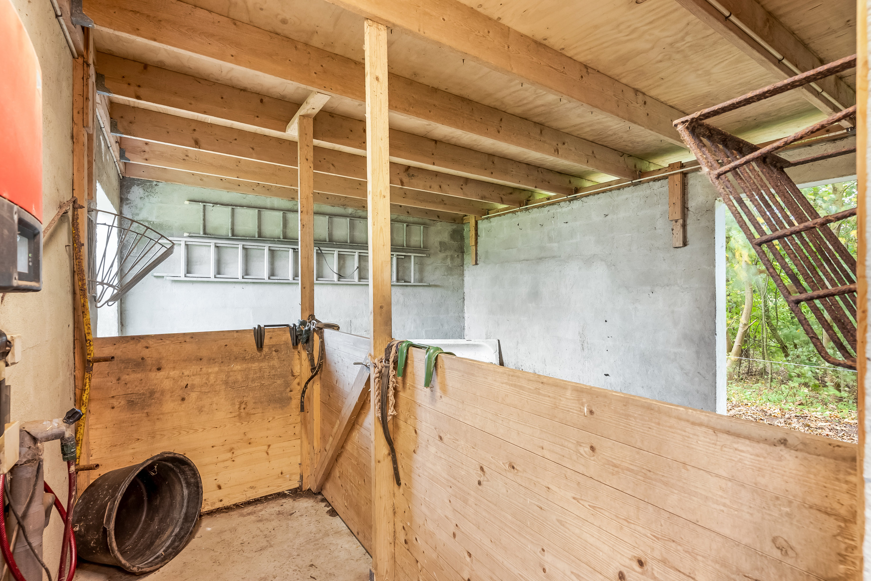 Fremhævet hesteboks billede i fuldskærmstilstand. Billede af Børringvej 18, Fabjerg, 7620 Lemvig