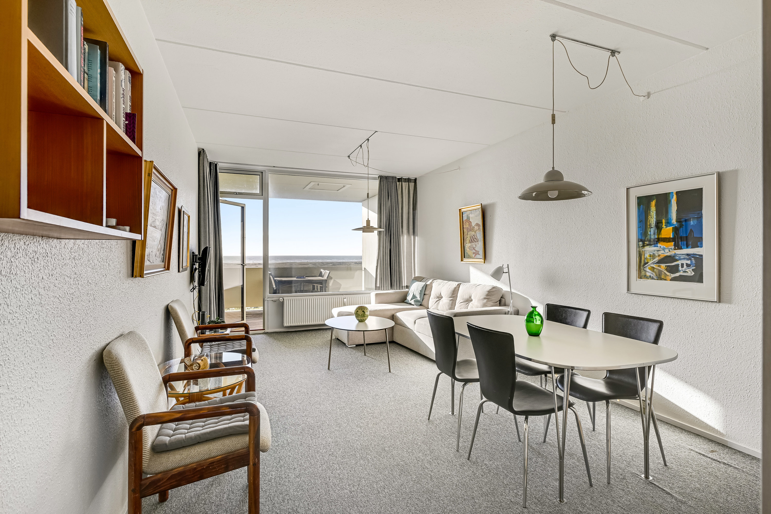 Fremhævet stue billede i fuldskærmstilstand. Billede af Strandvejen 61A, 2. 309., Fanø Bad, 6720 Fanø