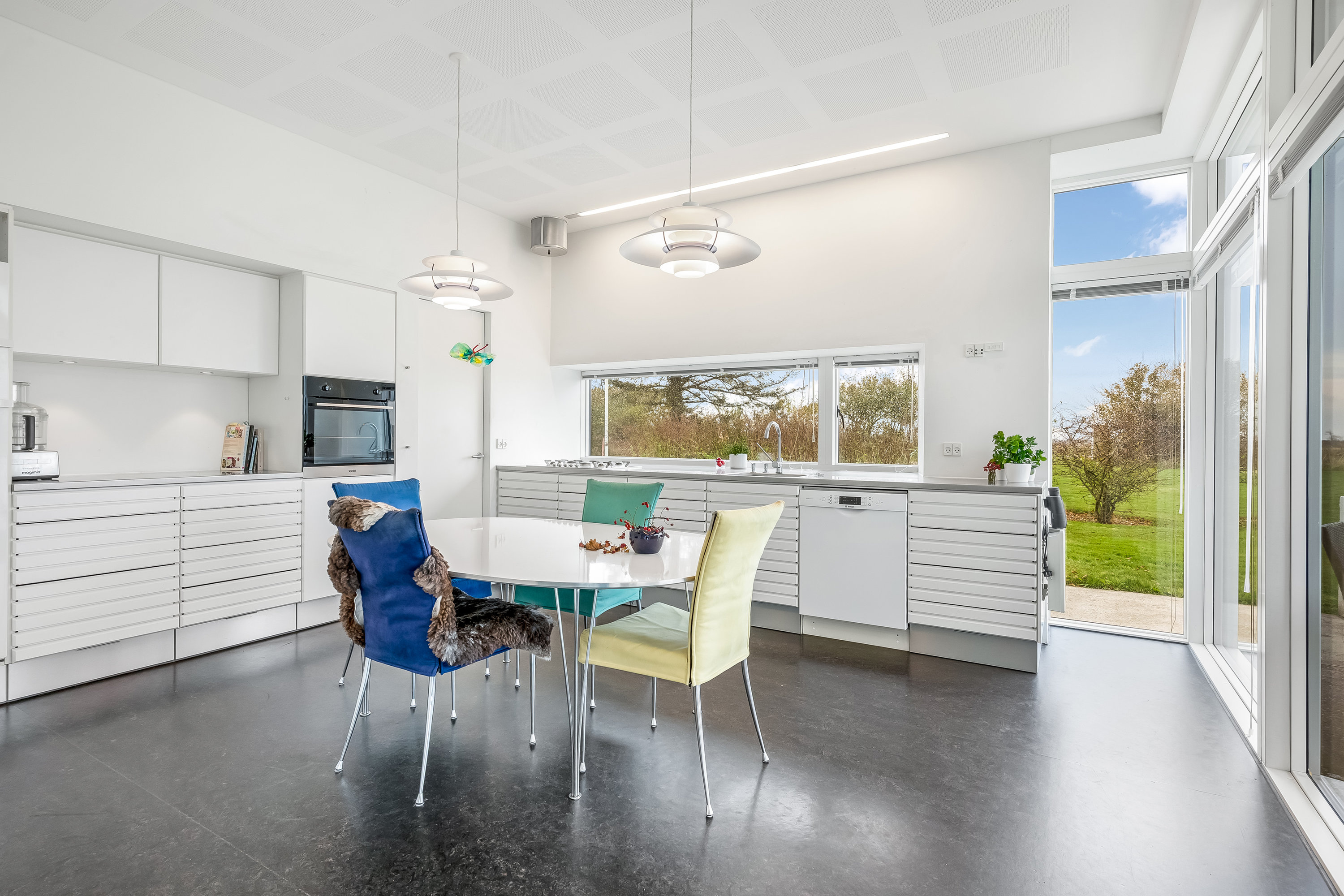 Fremhævet køkken billede i fuldskærmstilstand. Billede af Børringvej 18, Fabjerg, 7620 Lemvig