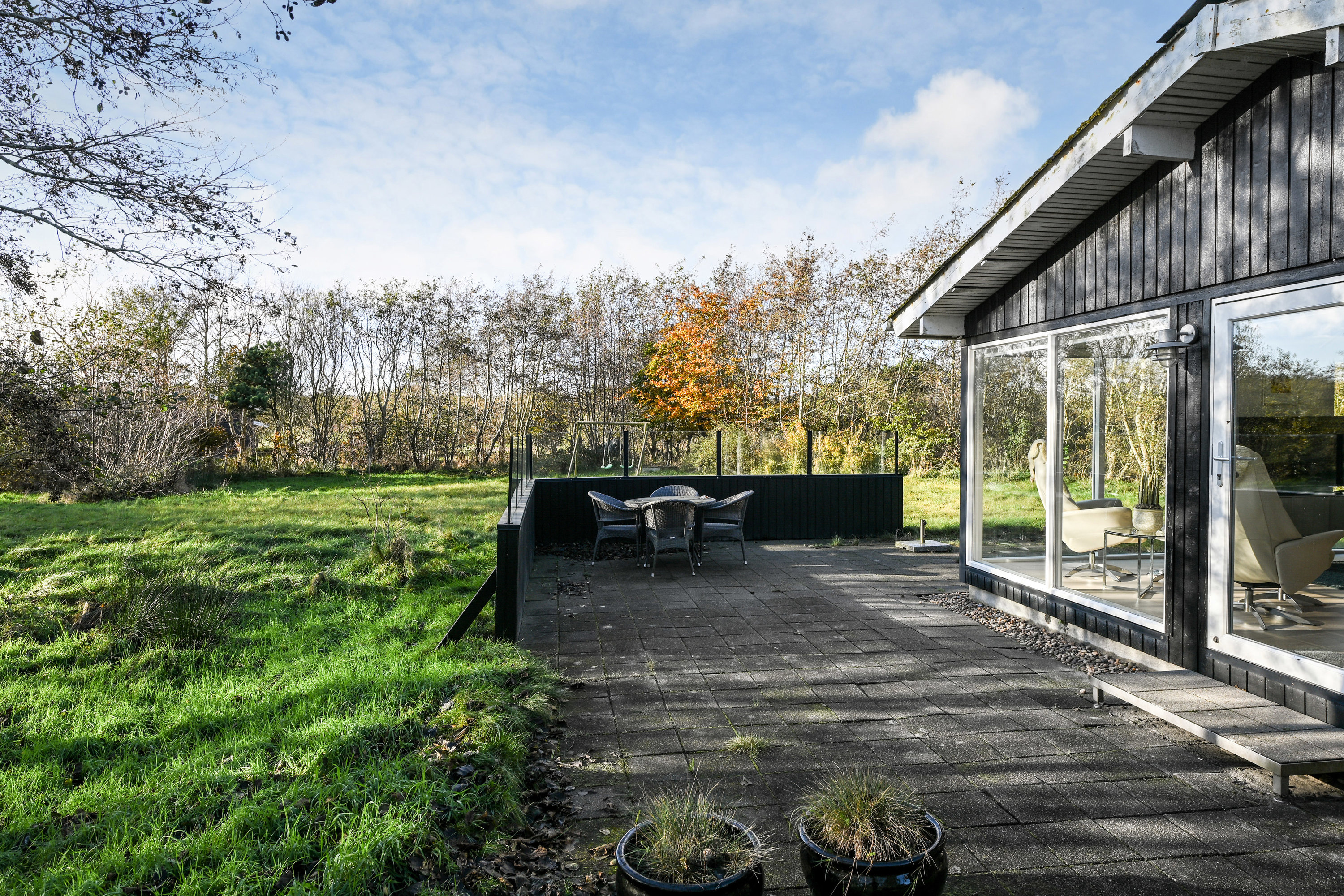 Fremhævet terrasse billede i fuldskærmstilstand. Billede af Store Klit 63, Rindby Strand, 6720 Fanø