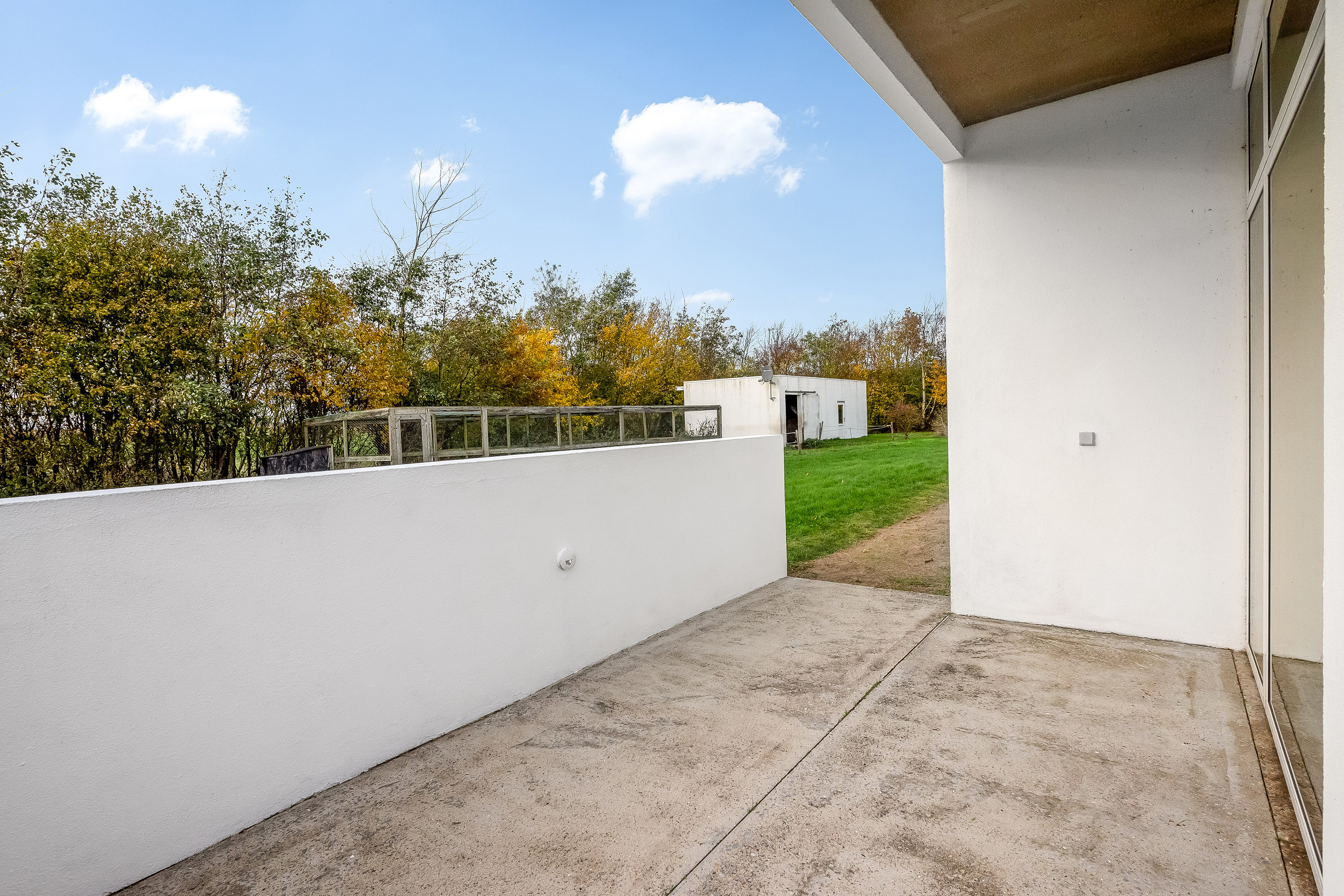 Fremhævet terrasse billede i fuldskærmstilstand. Billede af Børringvej 18, Fabjerg, 7620 Lemvig