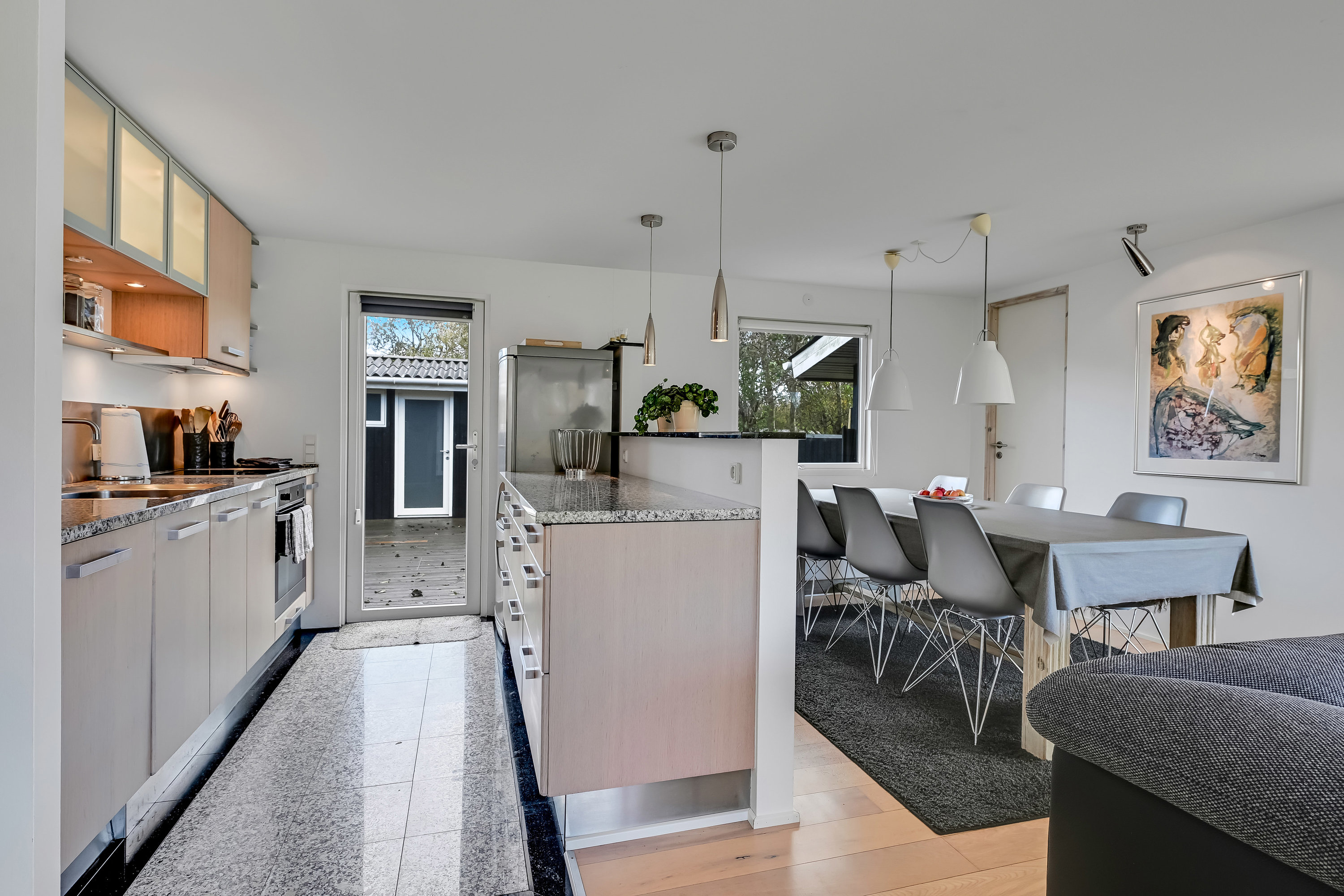 Fremhævet køkken billede i fuldskærmstilstand. Billede af Store Klit 63, Rindby Strand, 6720 Fanø