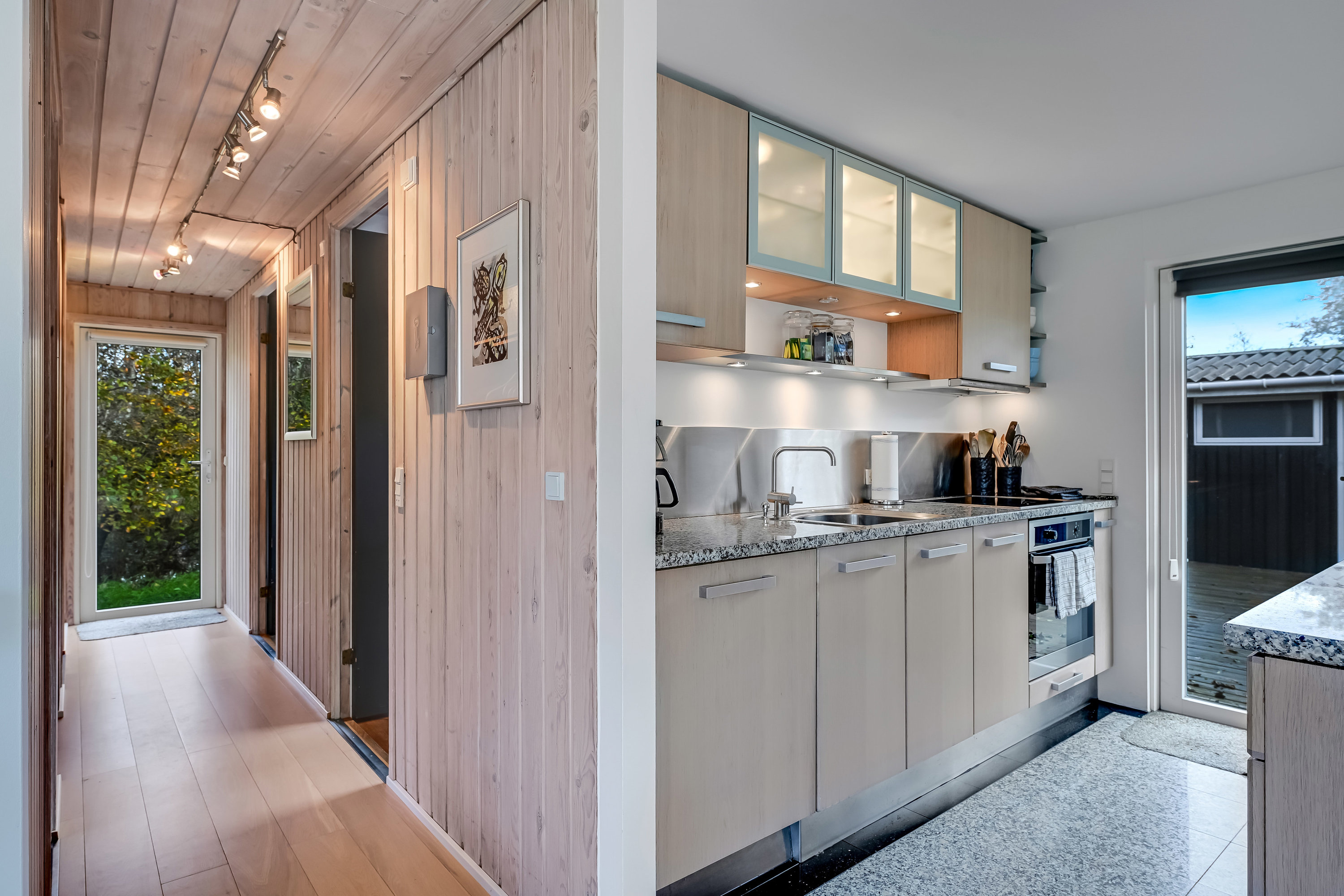 Fremhævet køkken billede i fuldskærmstilstand. Billede af Store Klit 63, Rindby Strand, 6720 Fanø