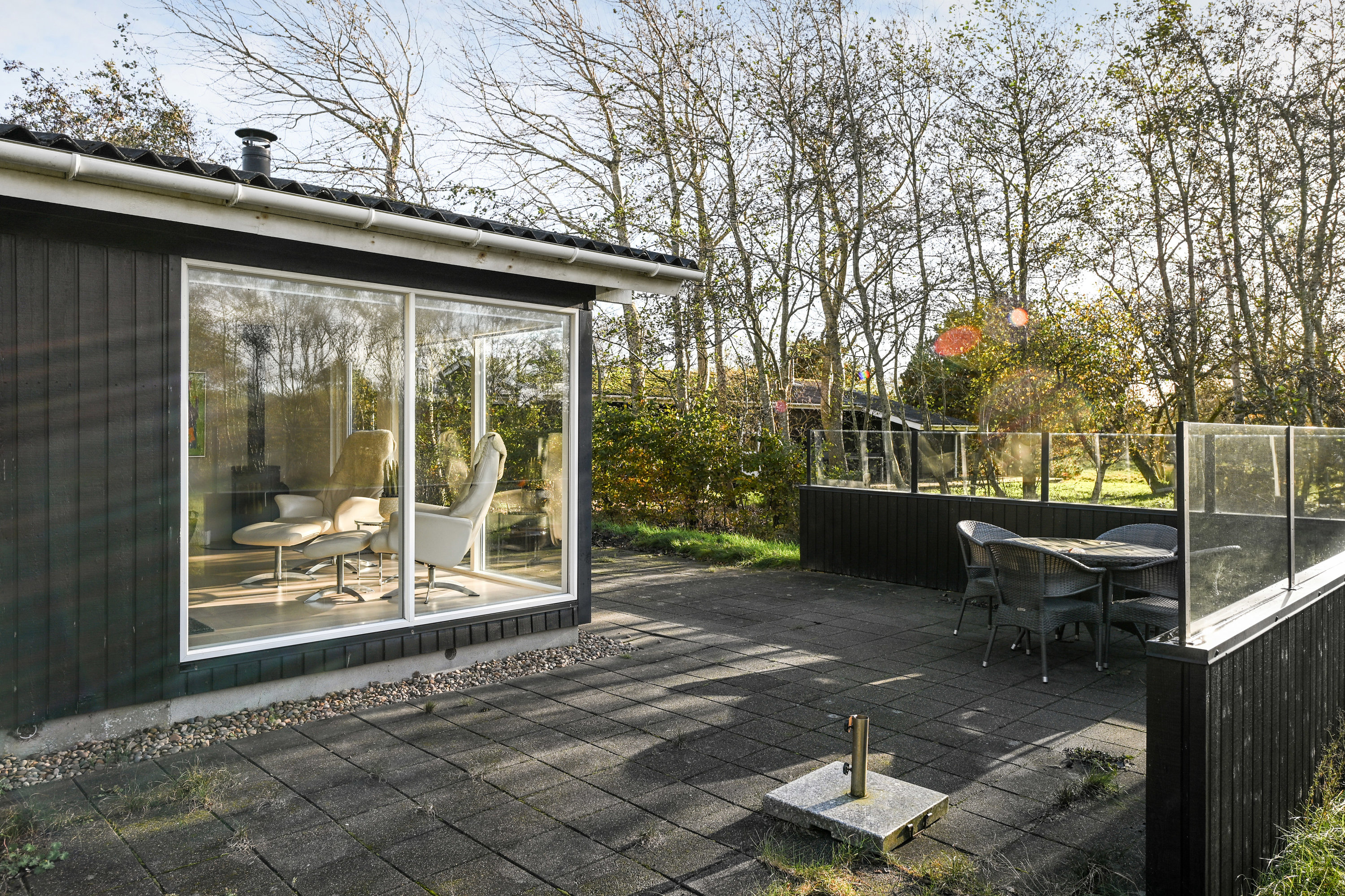 Fremhævet terrasse billede i fuldskærmstilstand. Billede af Store Klit 63, Rindby Strand, 6720 Fanø