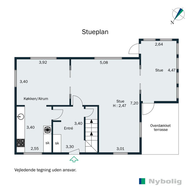Plantegninger billede af Gersdorffsgade 17, 8300 Odder