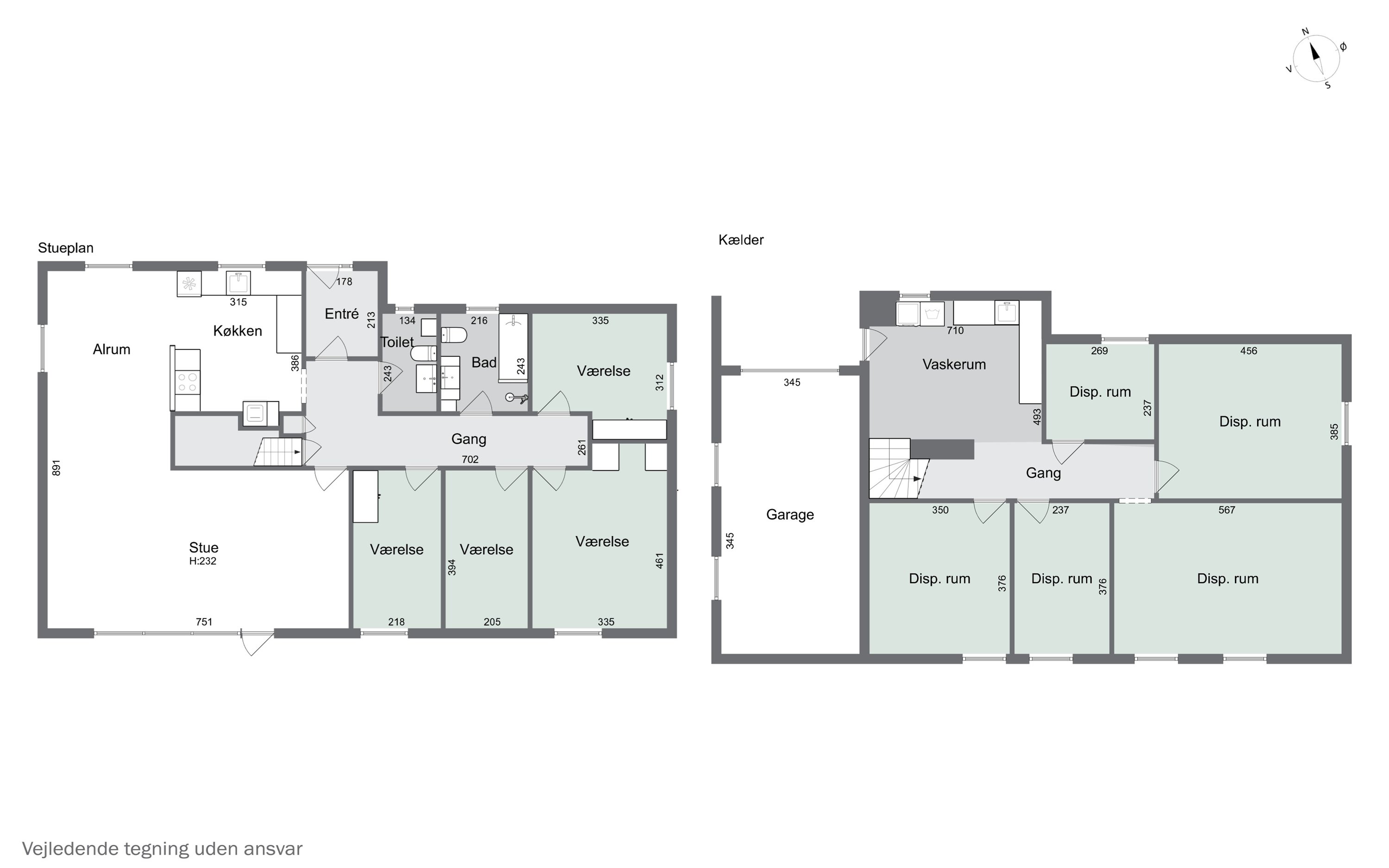 Plantegninger billede af Gyvelvænget 309, 7730 Hanstholm
