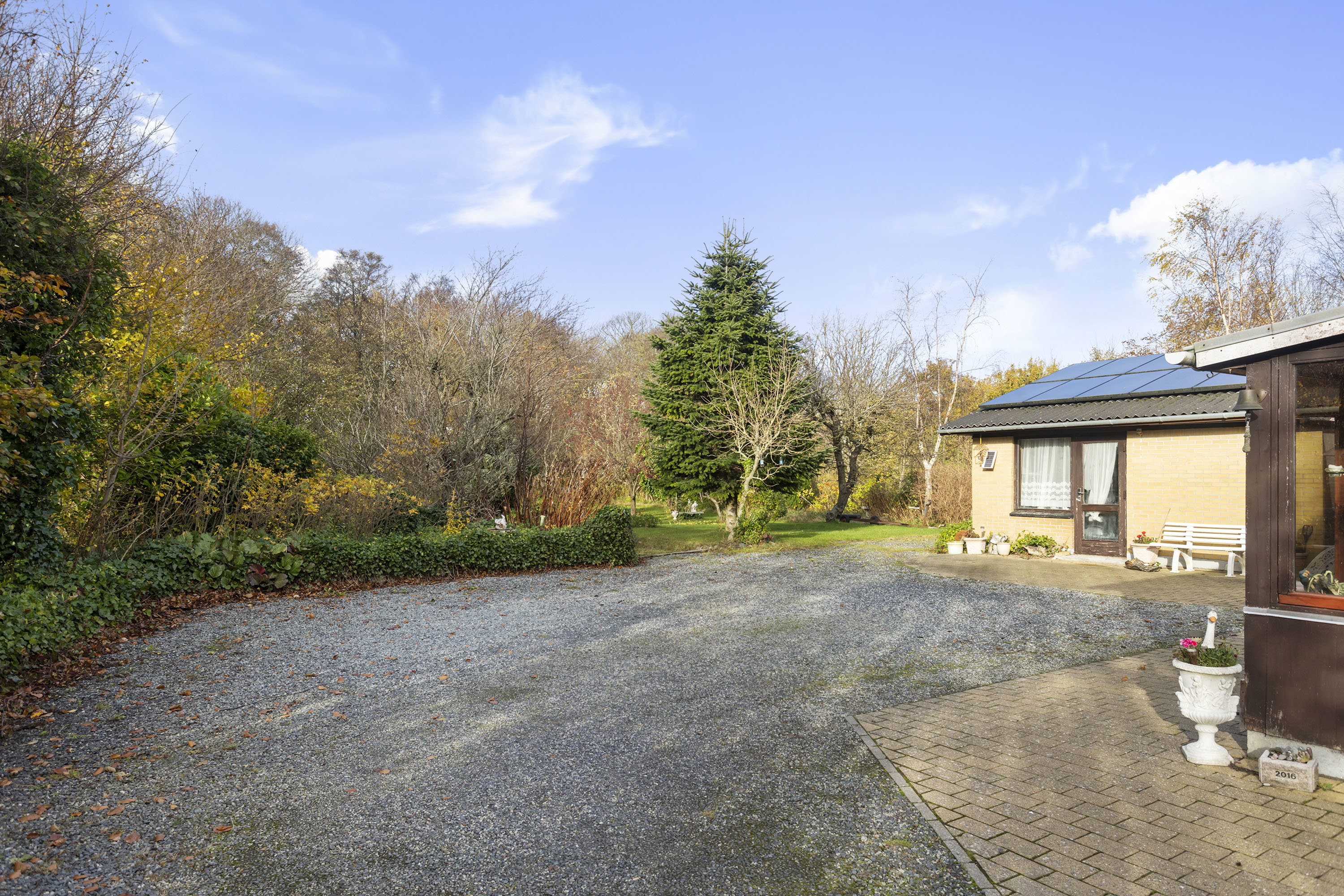 Fremhævet have billede i fuldskærmstilstand. Billede af Åhavevej 26, Voerså, 9300 Sæby