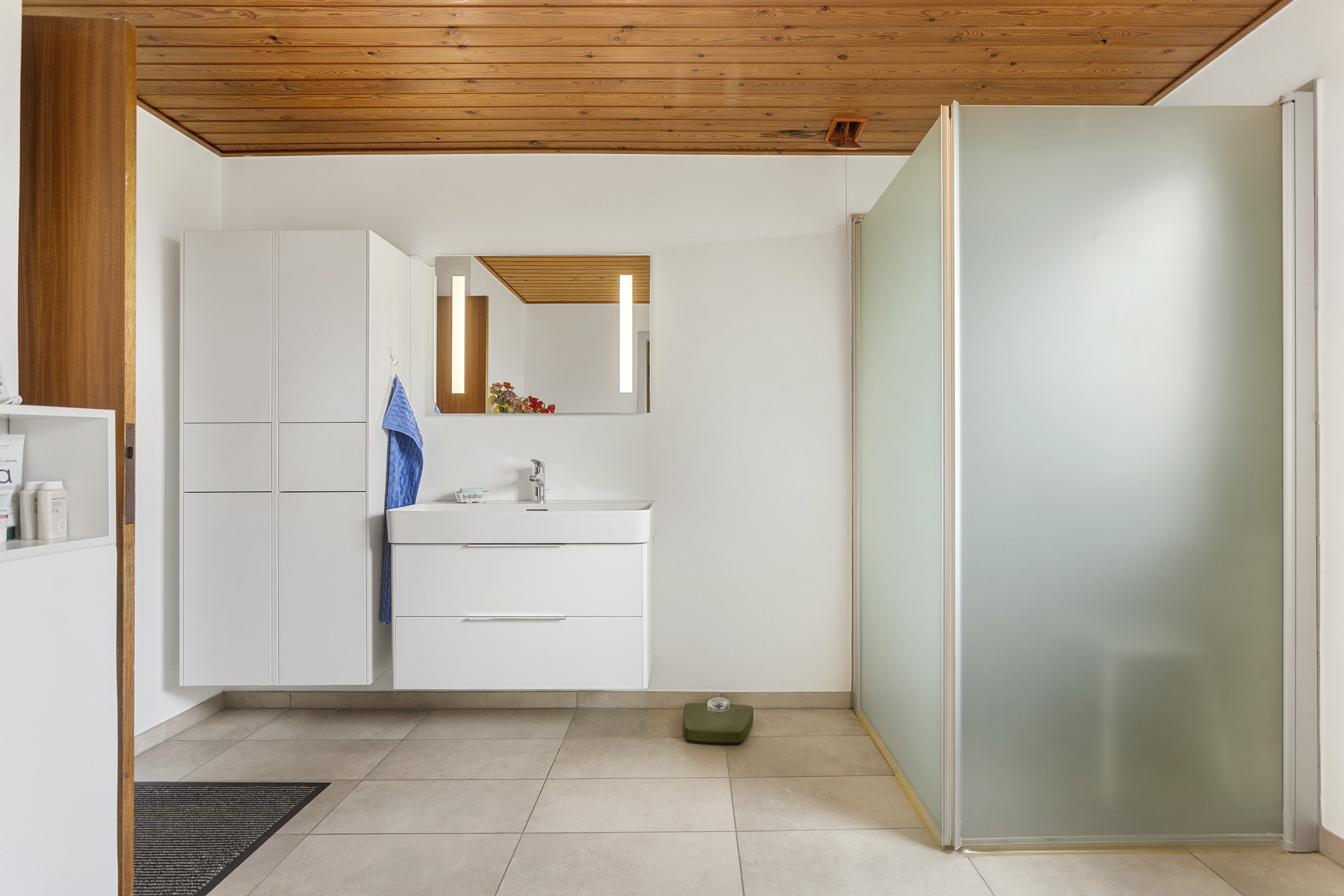 Fremhævet badeværelse billede i fuldskærmstilstand. Billede af Understedvej 82, Understed, 9300 Sæby