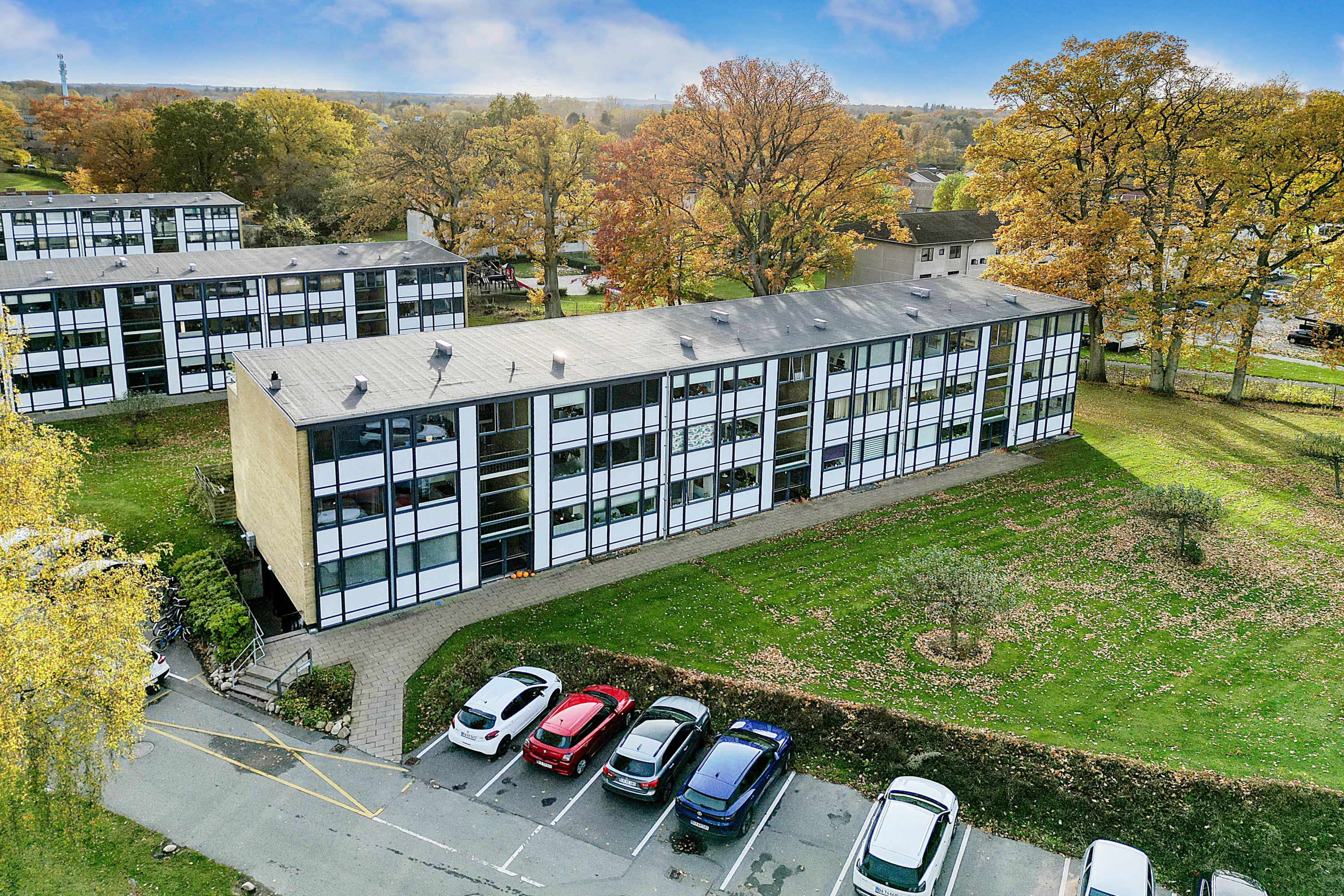 Fremhævet luftfoto billede i fuldskærmstilstand. Billede af Parken 7, 1. tv., 3480 Fredensborg