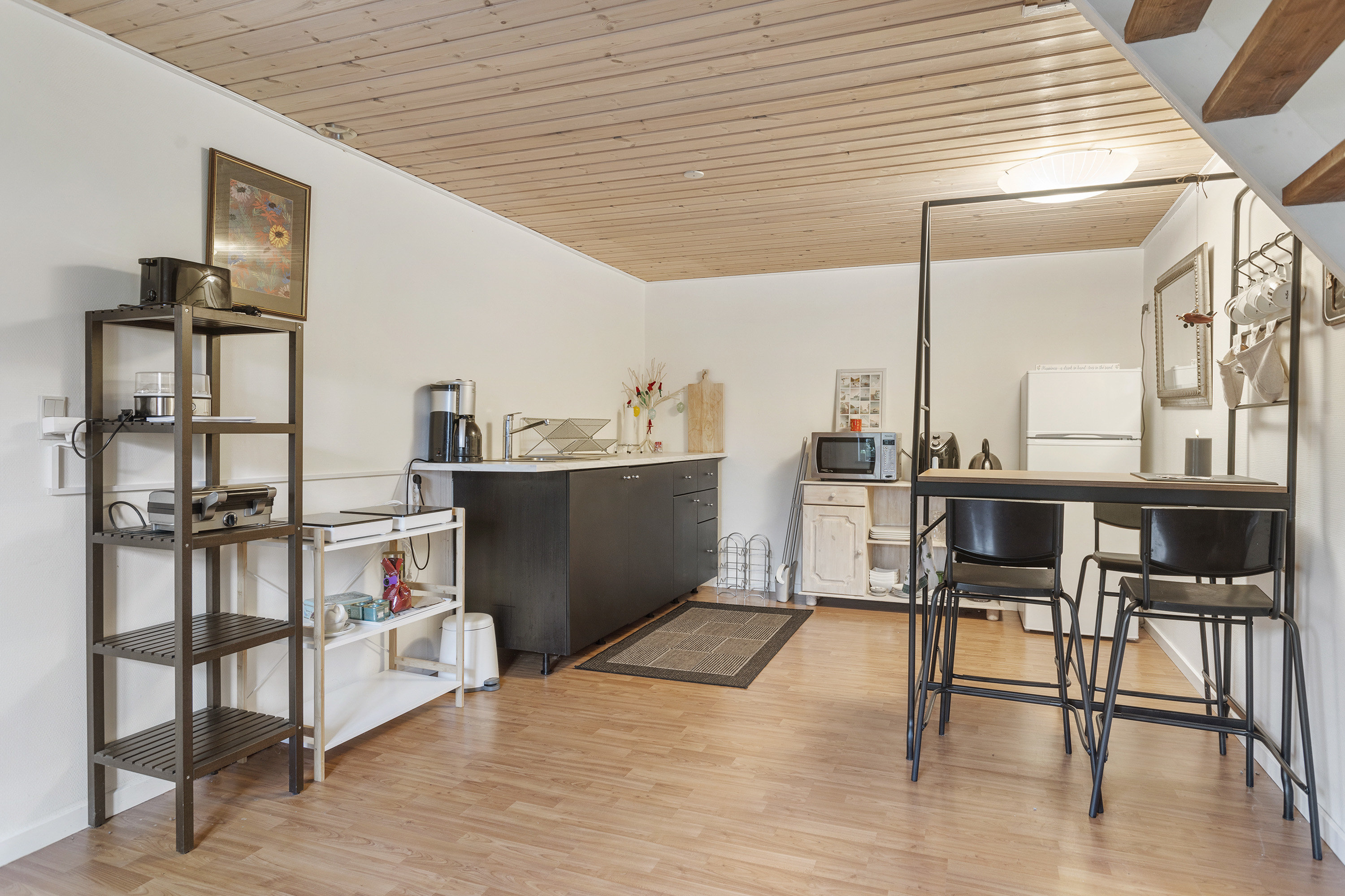 Fremhævet anneks - køkken billede i fuldskærmstilstand. Billede af Lyngsaafælledvej 11, Lyngså, 9300 Sæby