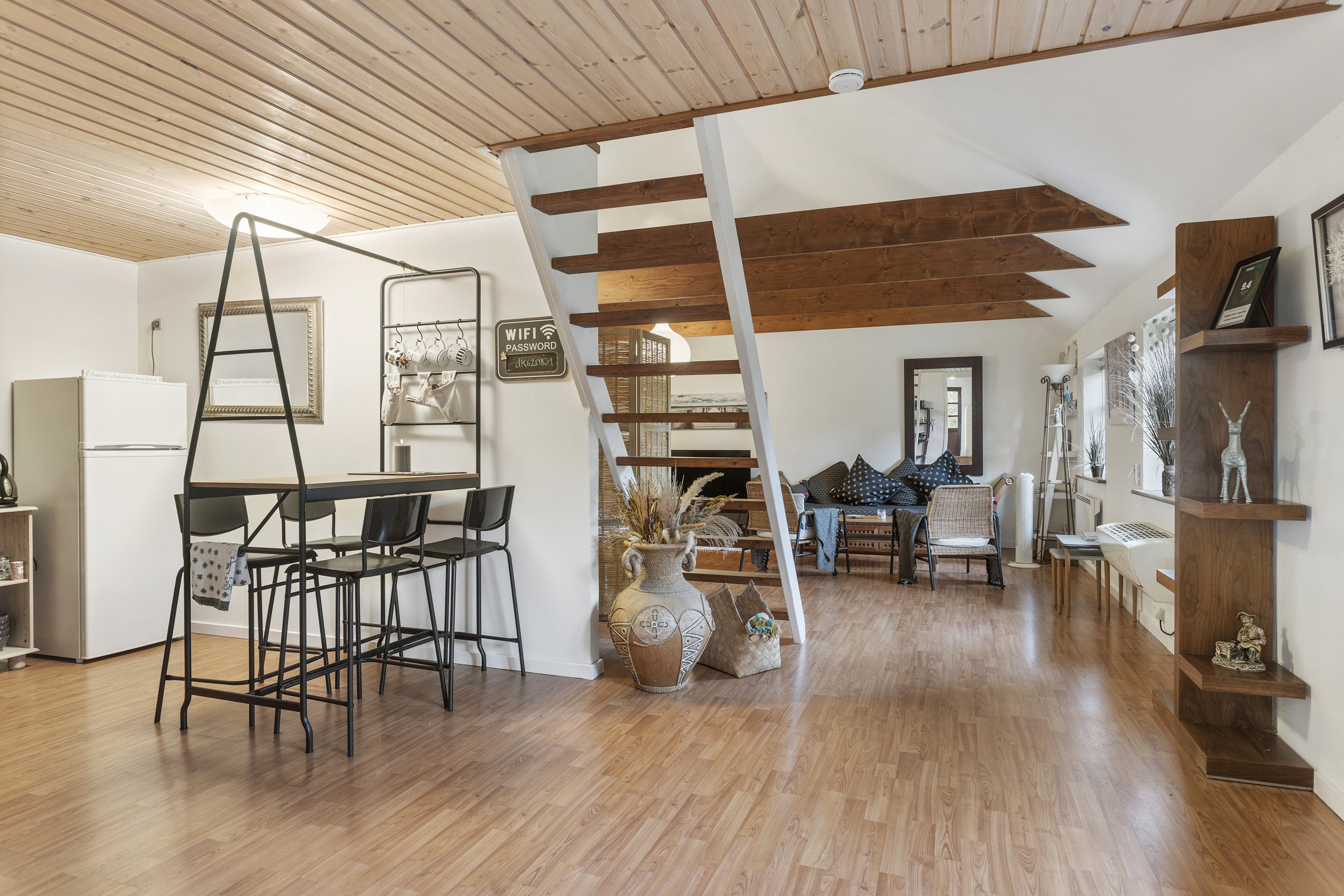 Fremhævet anneks - stue billede i fuldskærmstilstand. Billede af Lyngsaafælledvej 11, Lyngså, 9300 Sæby