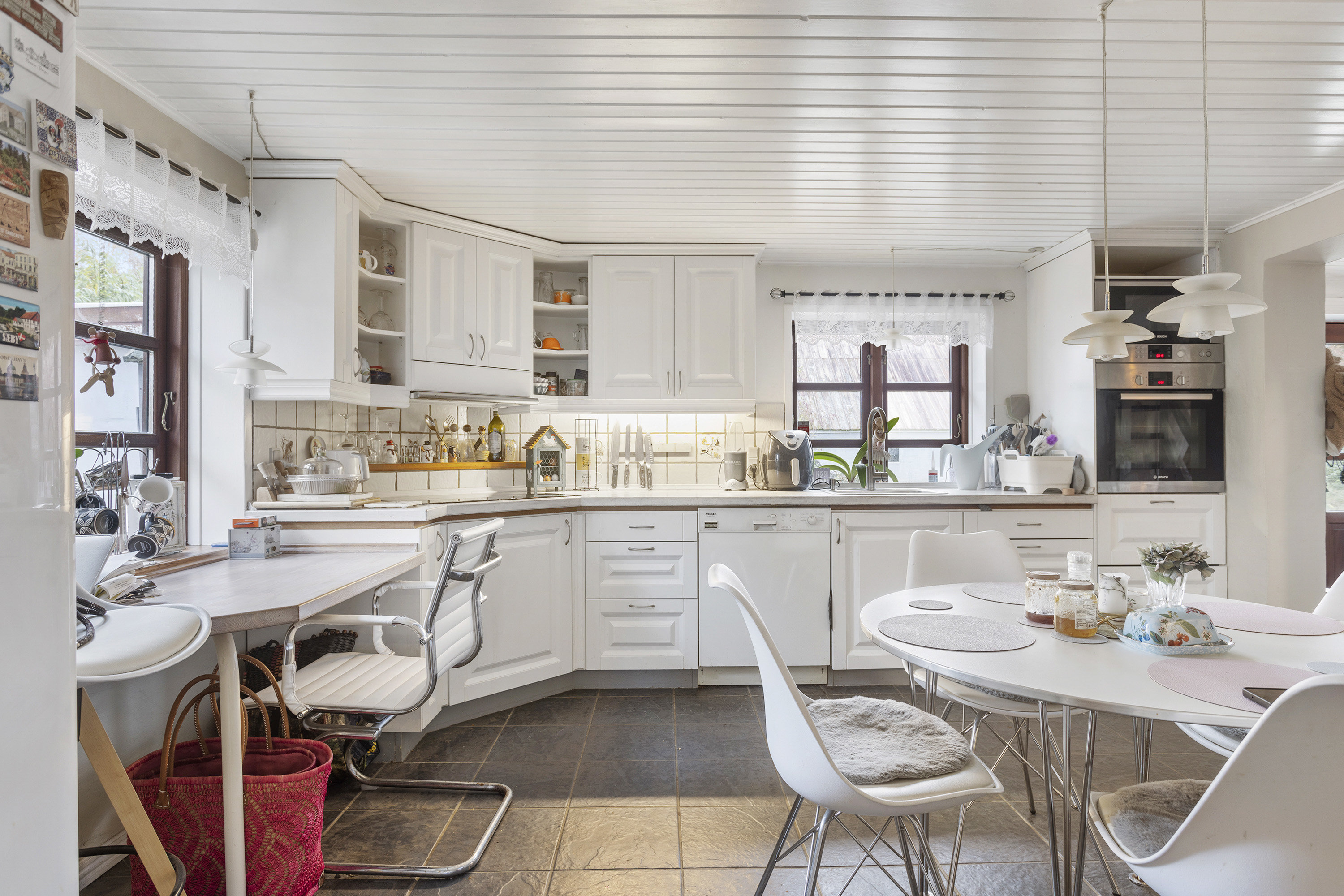 Fremhævet køkken billede i fuldskærmstilstand. Billede af Lyngsaafælledvej 11, Lyngså, 9300 Sæby