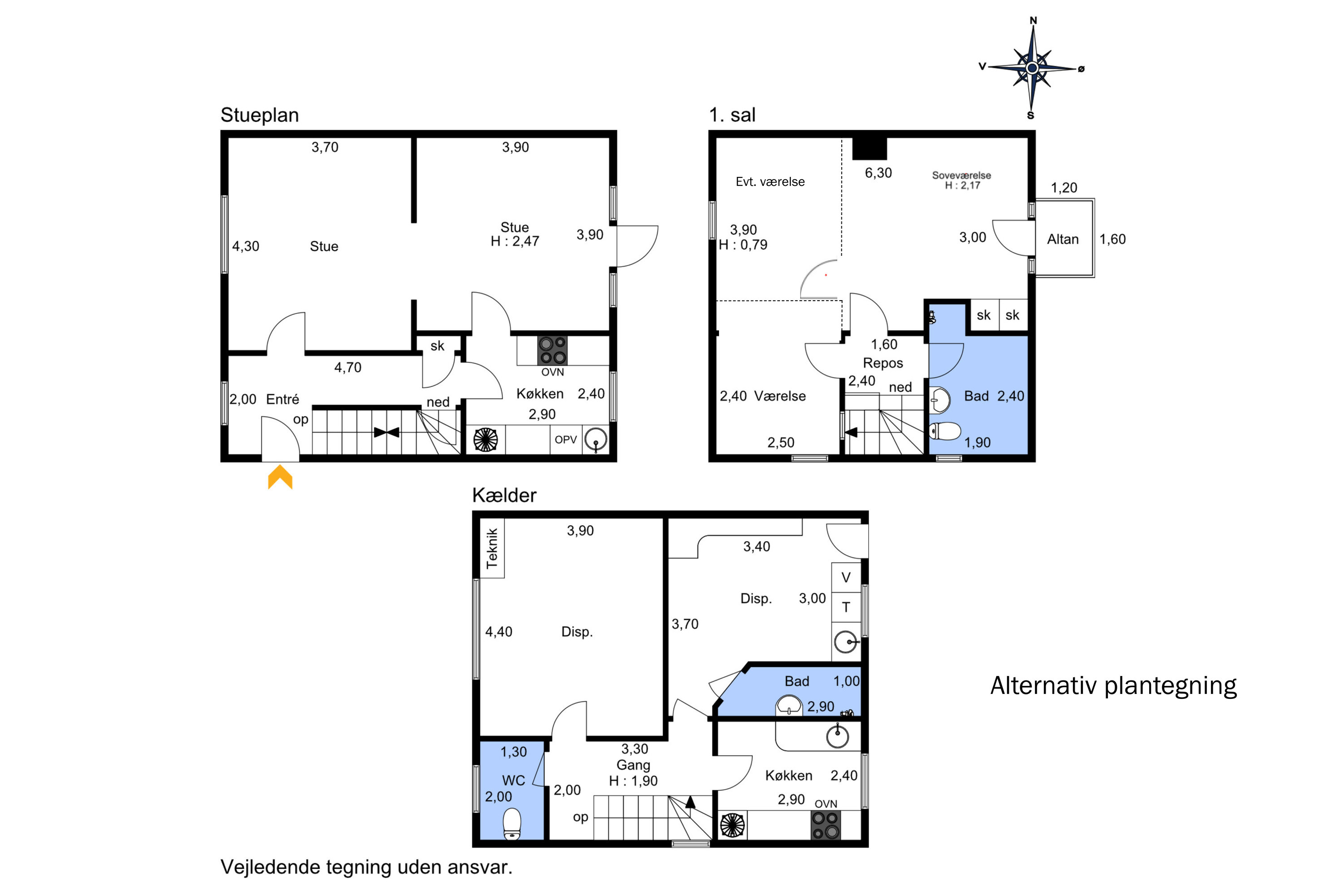 Plantegninger billede af Fjordsgade 41, 8700 Horsens