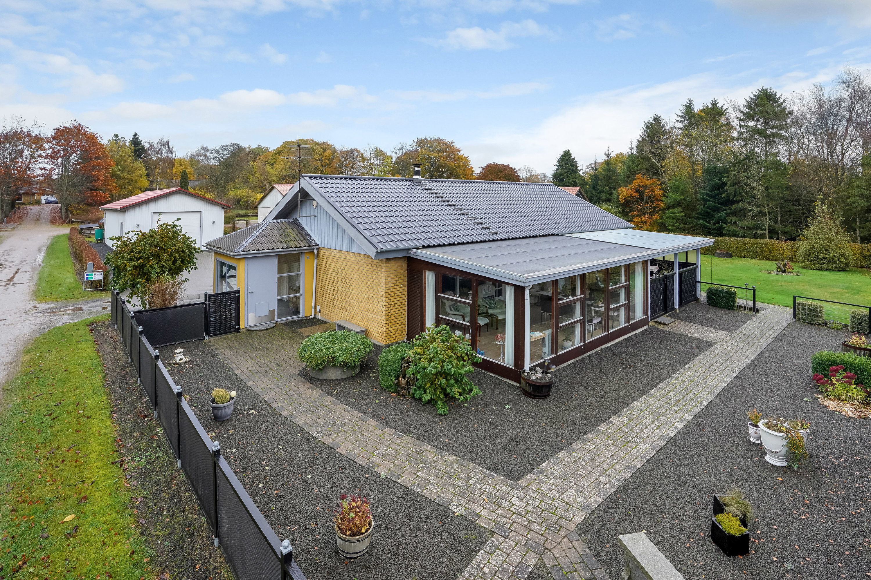 Miniaturebillede 1: ejendommen. Billede af Møllevænget 4, Boest, 8766 Nørre Snede