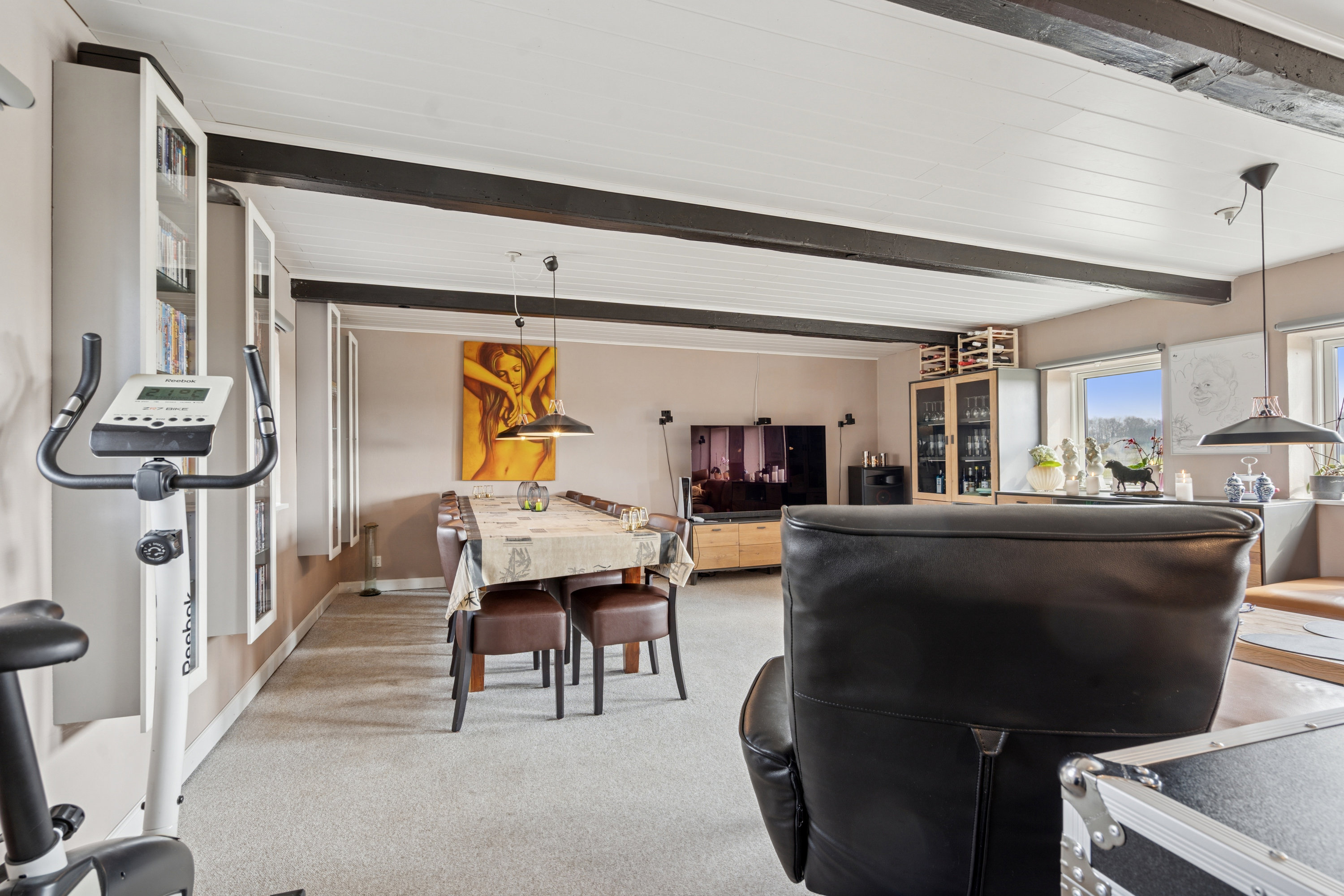 Fremhævet stue billede i fuldskærmstilstand. Billede af Hedebovej 36, Heden, 5750 Ringe