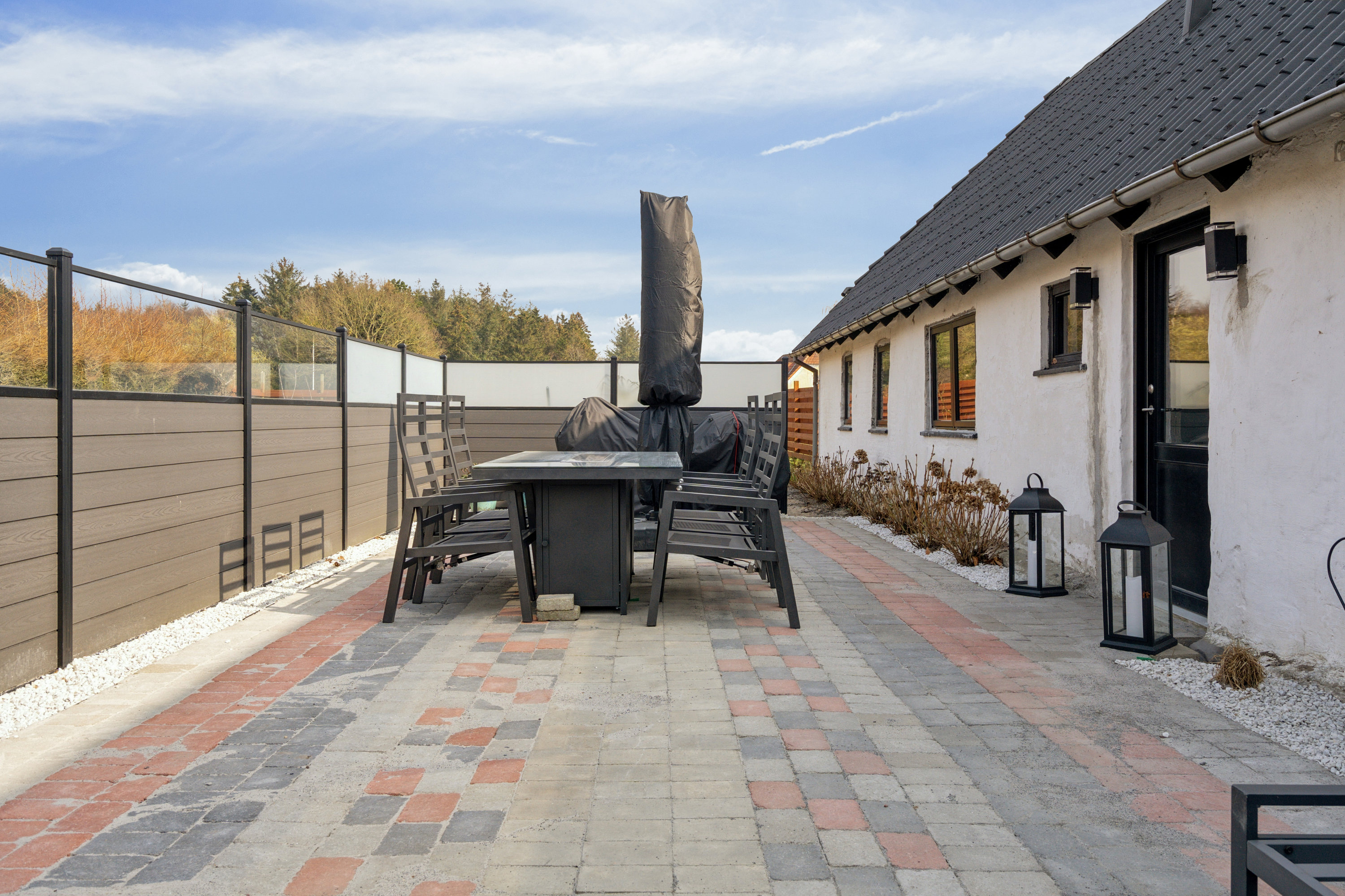 Fremhævet terrasse billede i fuldskærmstilstand. Billede af Hedebovej 36, Heden, 5750 Ringe