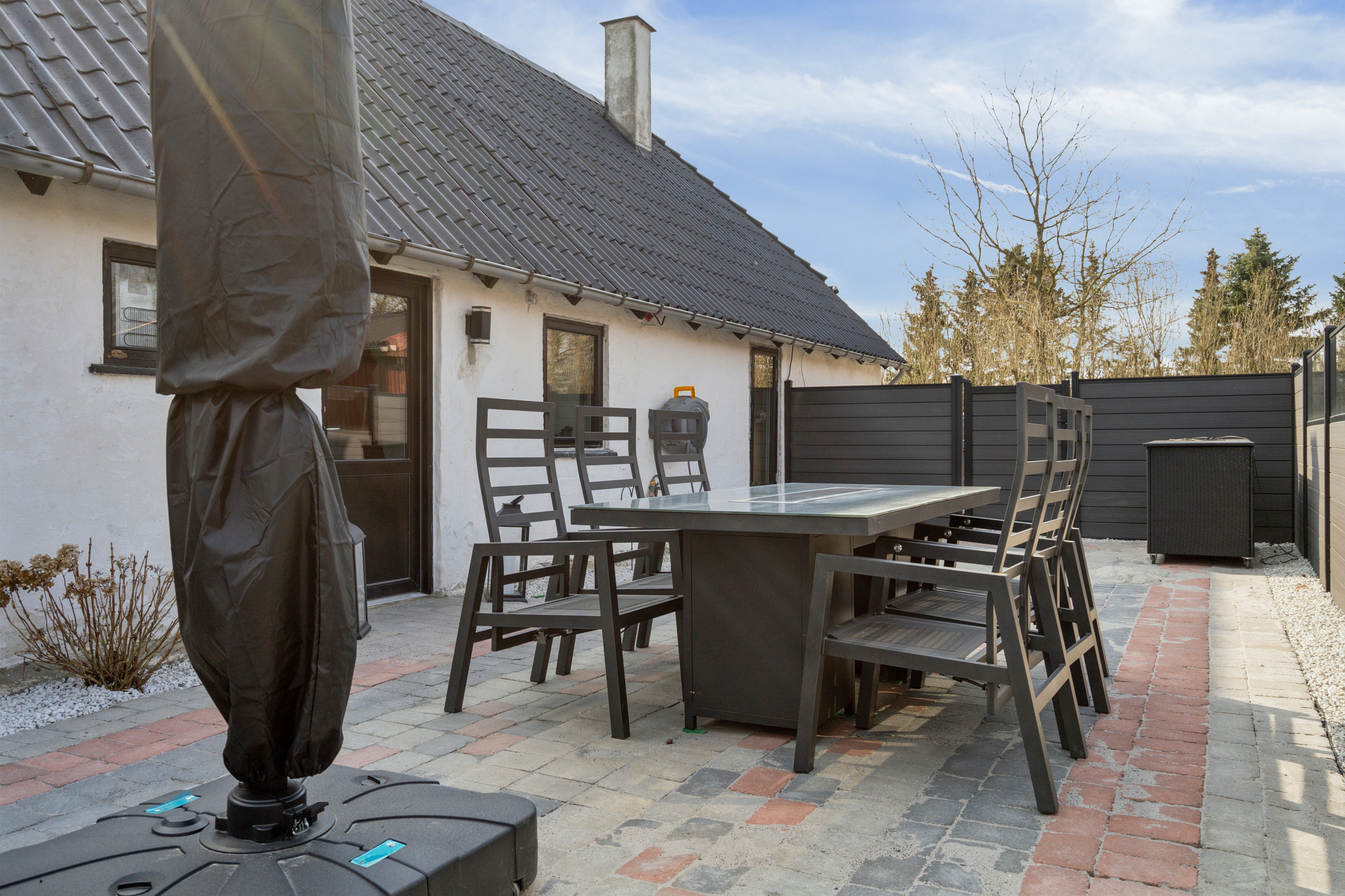 Fremhævet terrasse billede i fuldskærmstilstand. Billede af Hedebovej 36, Heden, 5750 Ringe