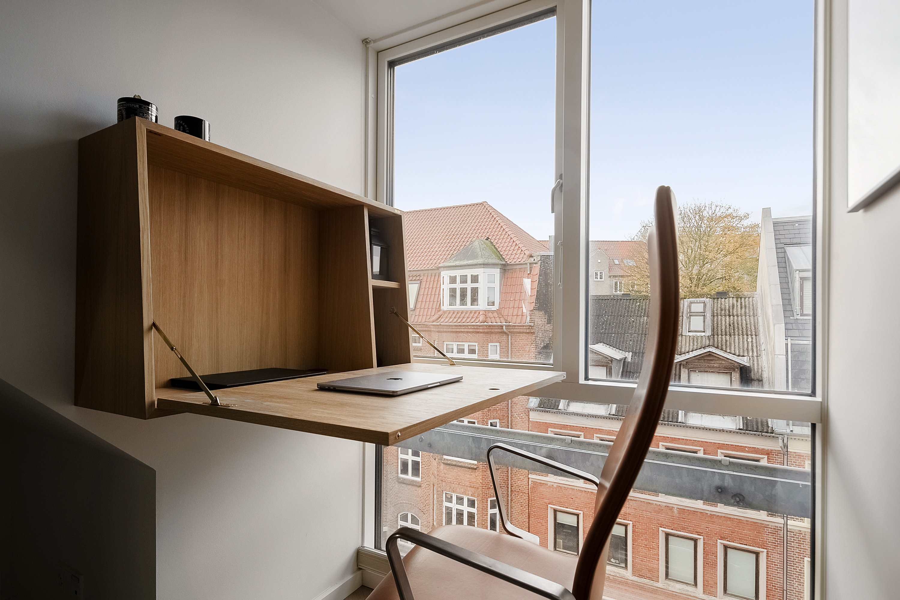 Fremhævet kontor billede i fuldskærmstilstand. Billede af Willemoesgade 8, 4. th., Trøjborg, 8200 Aarhus N