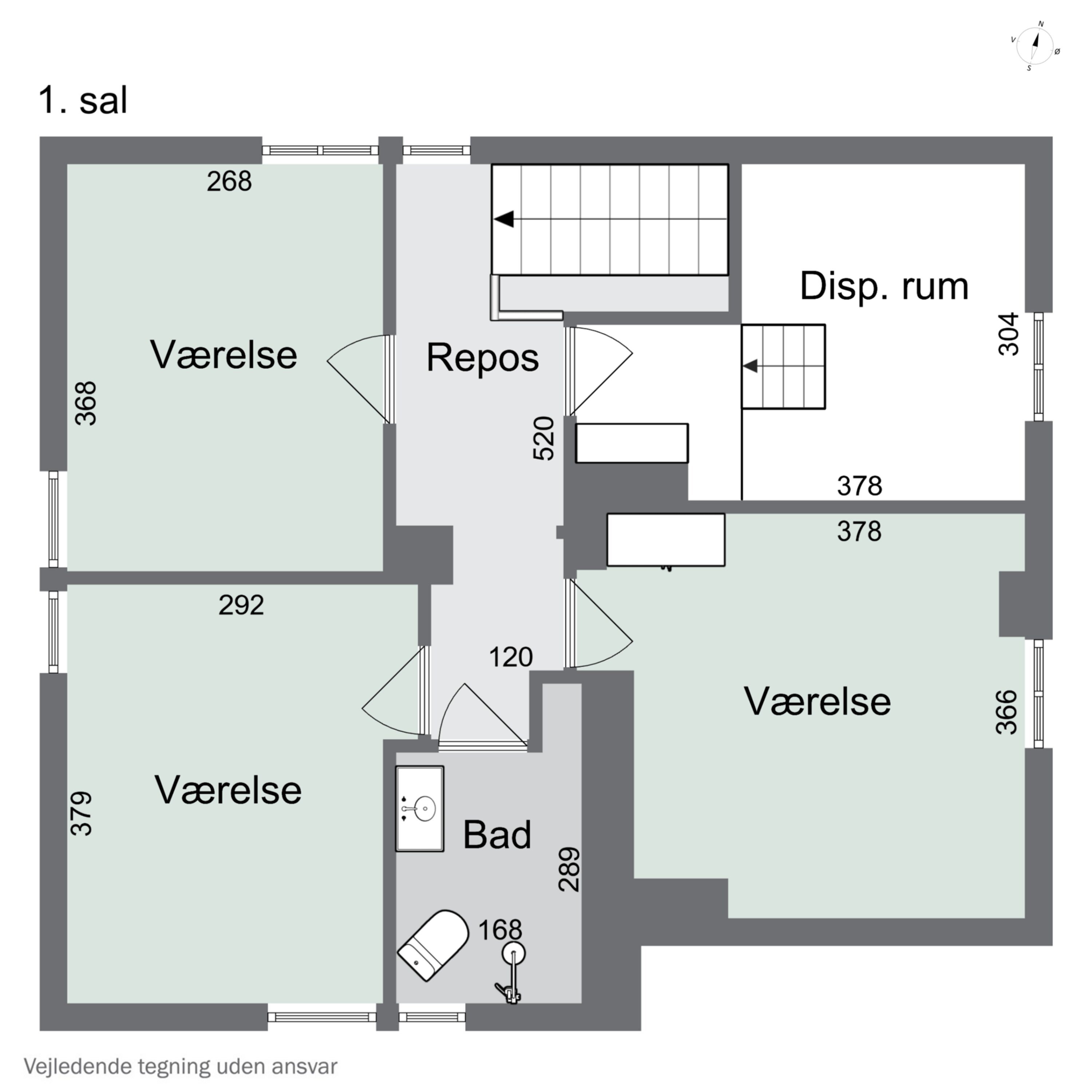 Plantegninger billede af Risbjerggårds Alle 13, 2650 Hvidovre