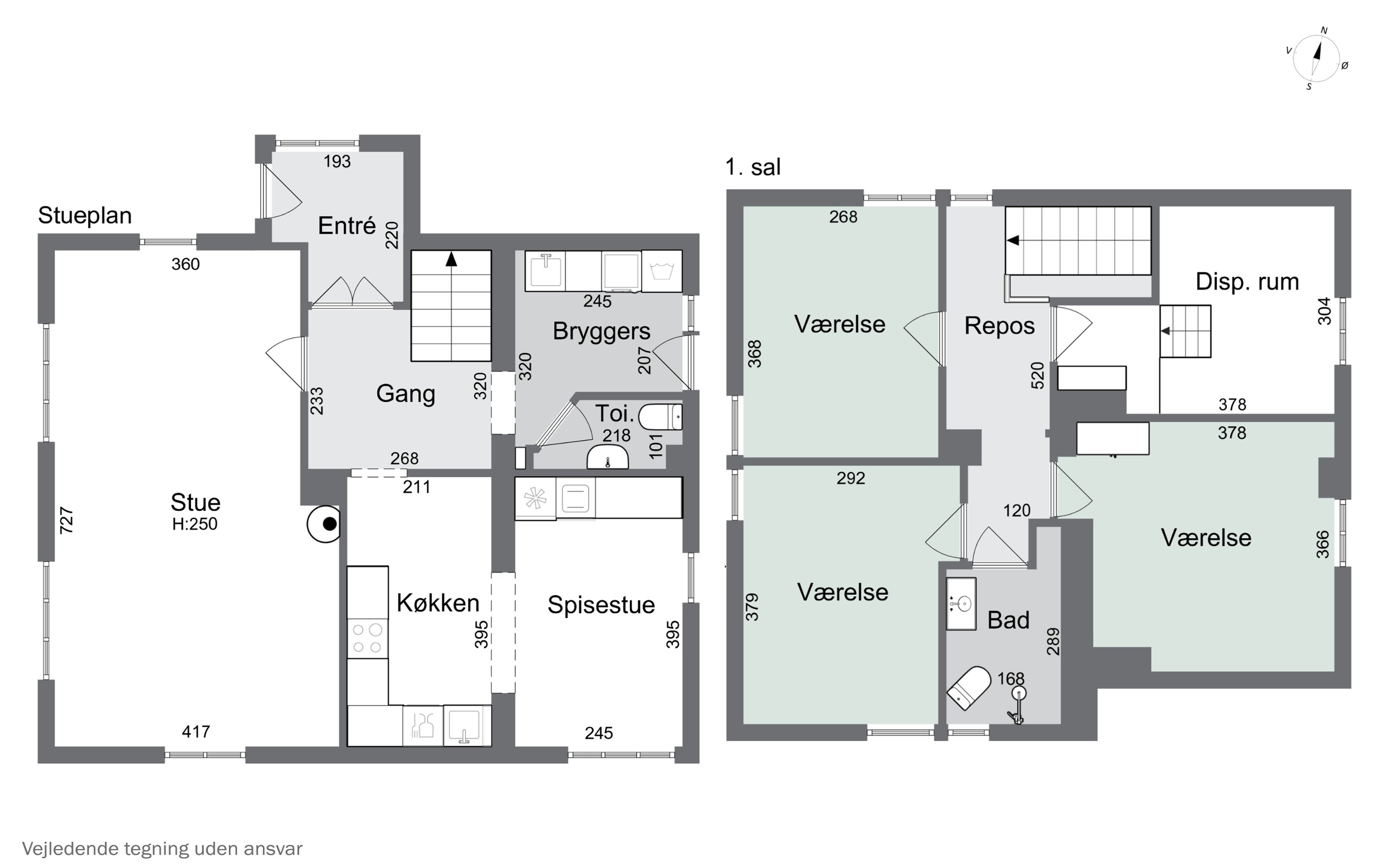 Plantegninger billede af Risbjerggårds Alle 13, 2650 Hvidovre