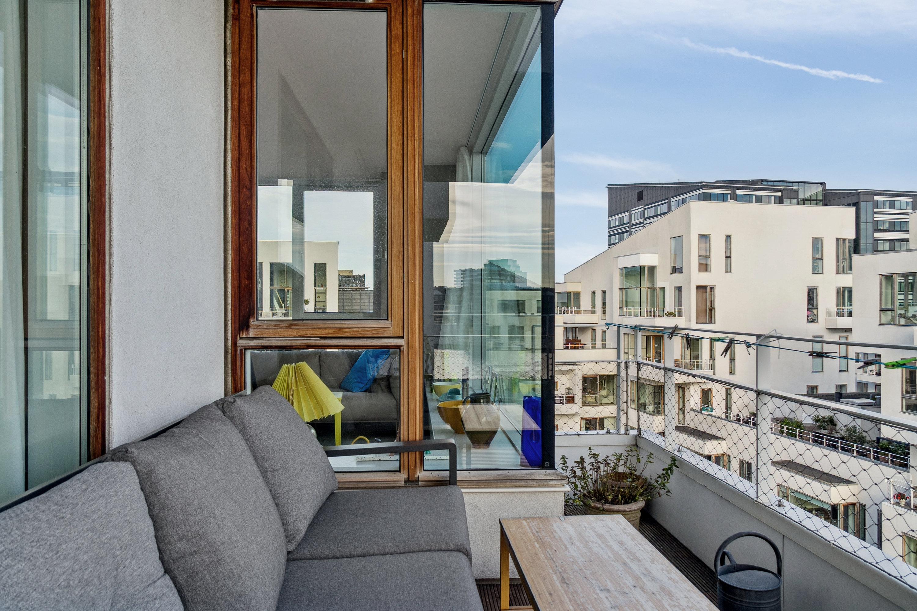 Fremhævet altan billede i fuldskærmstilstand. Billede af Havneholmen 54, 5. mf., 1561 København V