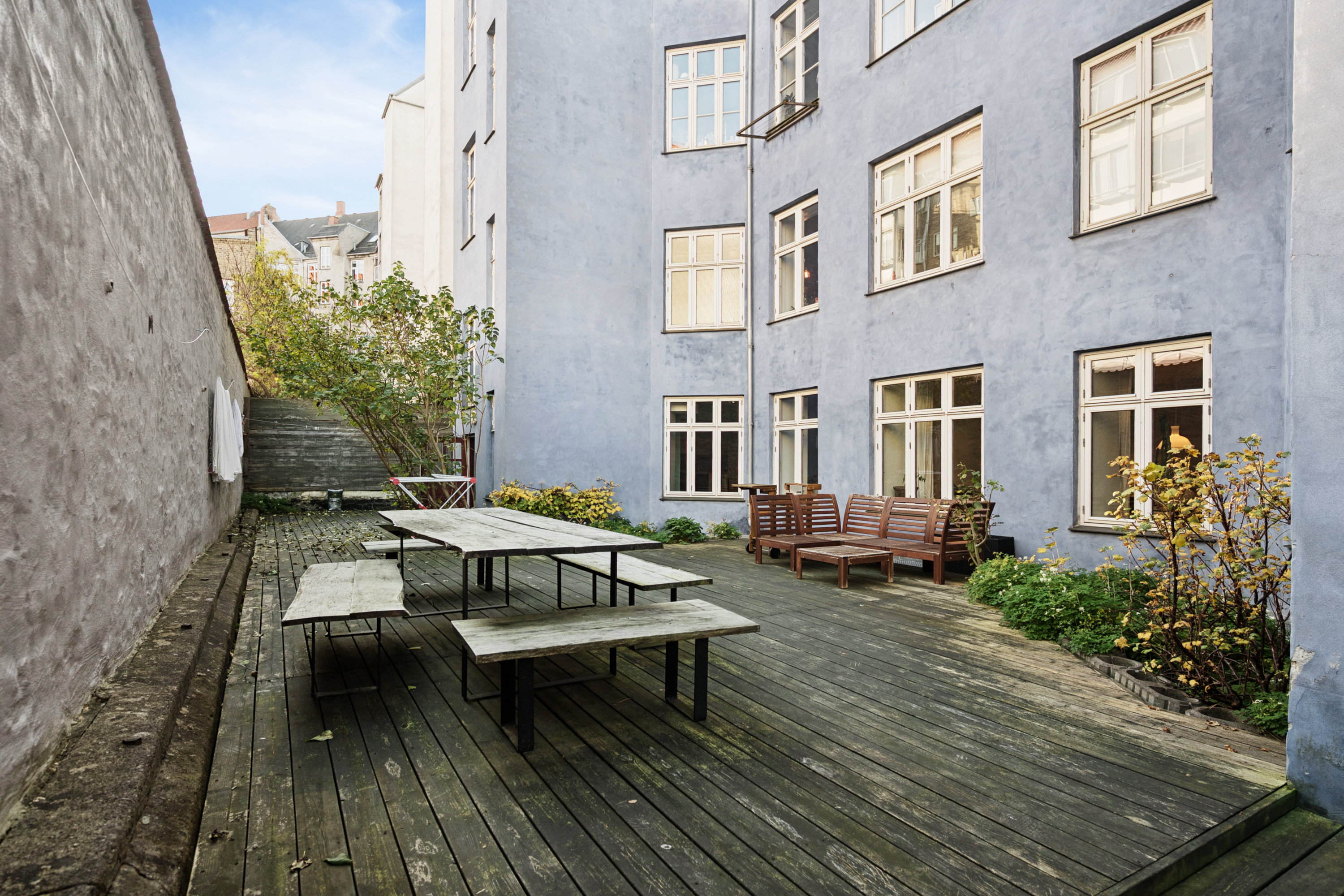 Fremhævet terrasse billede i fuldskærmstilstand. Billede af Sommerstedgade 21, kld.., 1718 København V