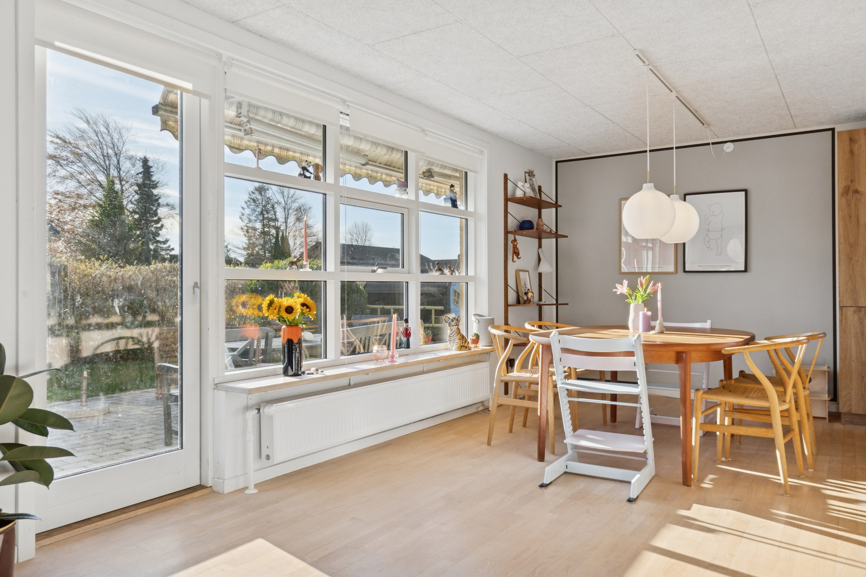 Fremhævet spisestue billede i fuldskærmstilstand. Billede af Vinkelvej 10, 5853 Ørbæk