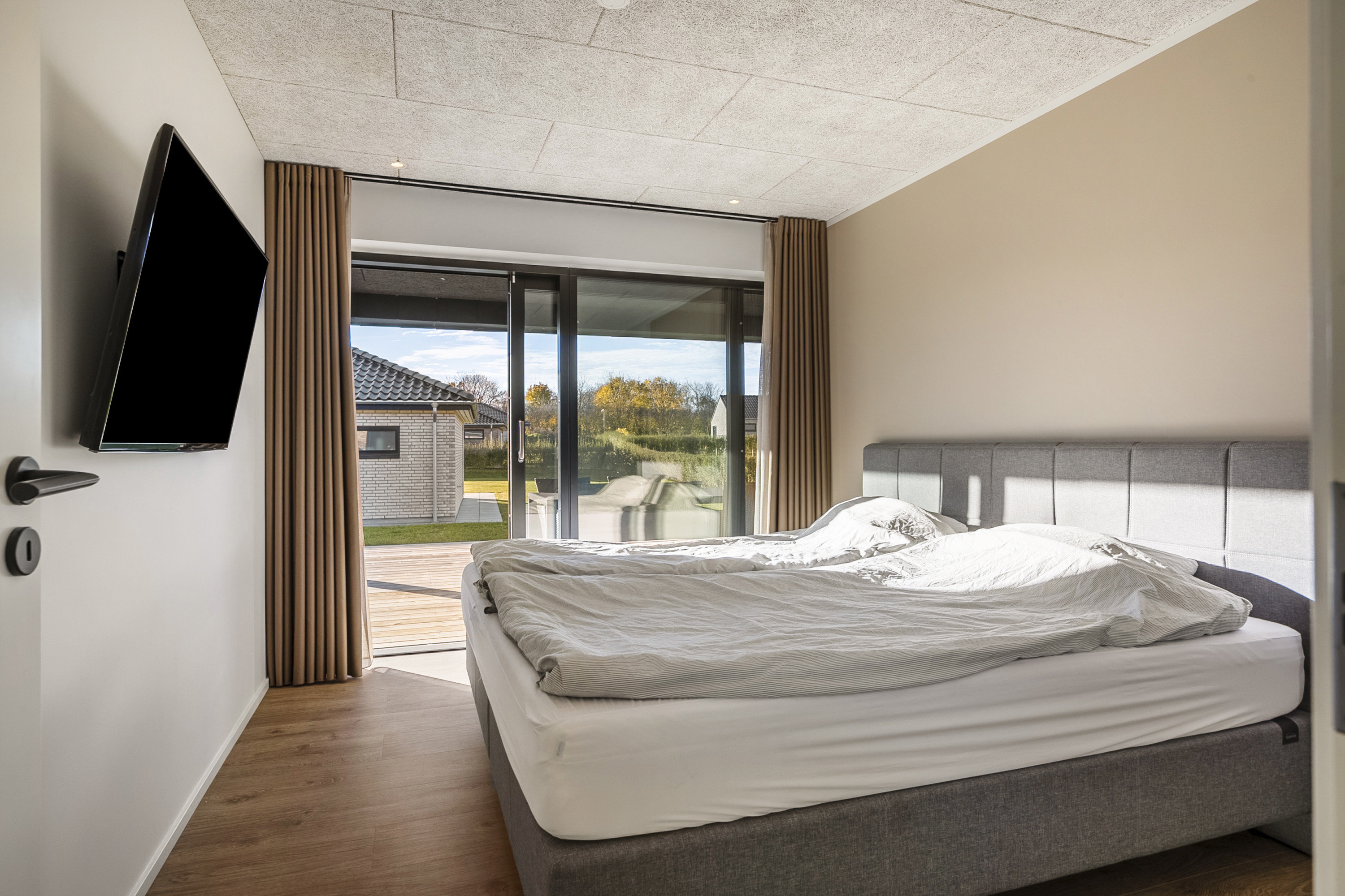 Fremhævet soveværelse billede i fuldskærmstilstand. Billede af Fladhøjparken 61, 6230 Rødekro