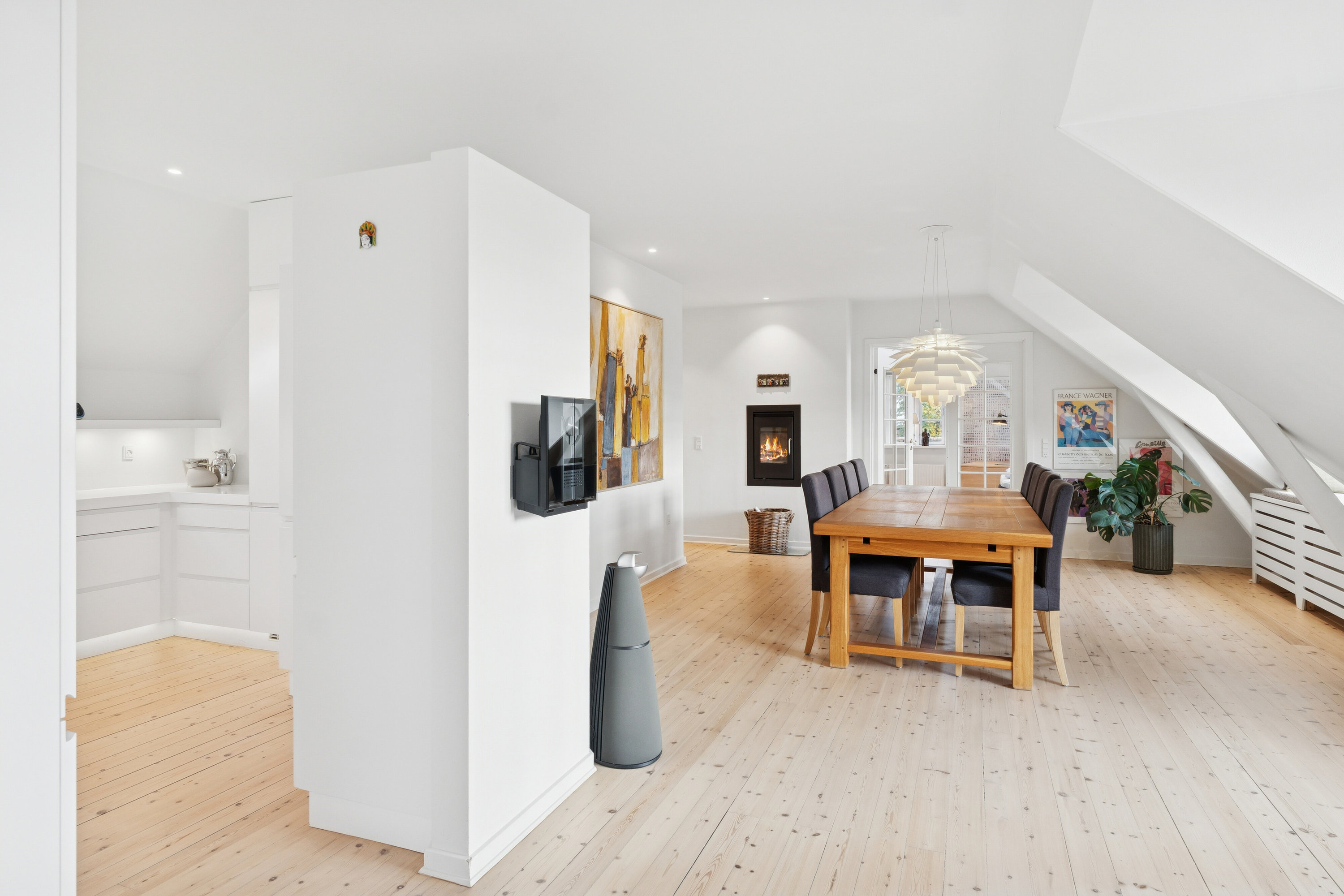 Fremhævet spisestue billede i fuldskærmstilstand. Billede af Vestergade 3B, 2., 9800 Hjørring