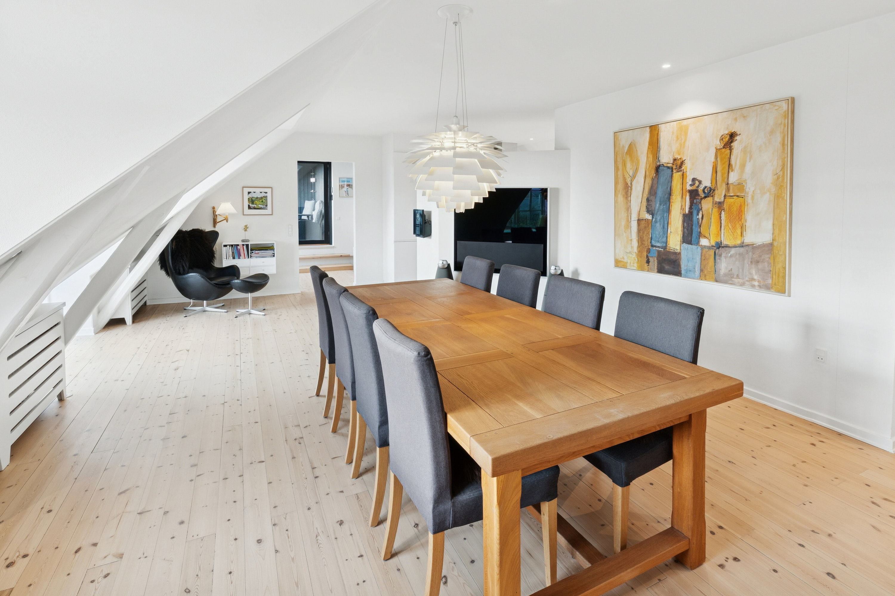 Miniaturebillede 2: spisestue. Billede af Vestergade 3B, 2., 9800 Hjørring