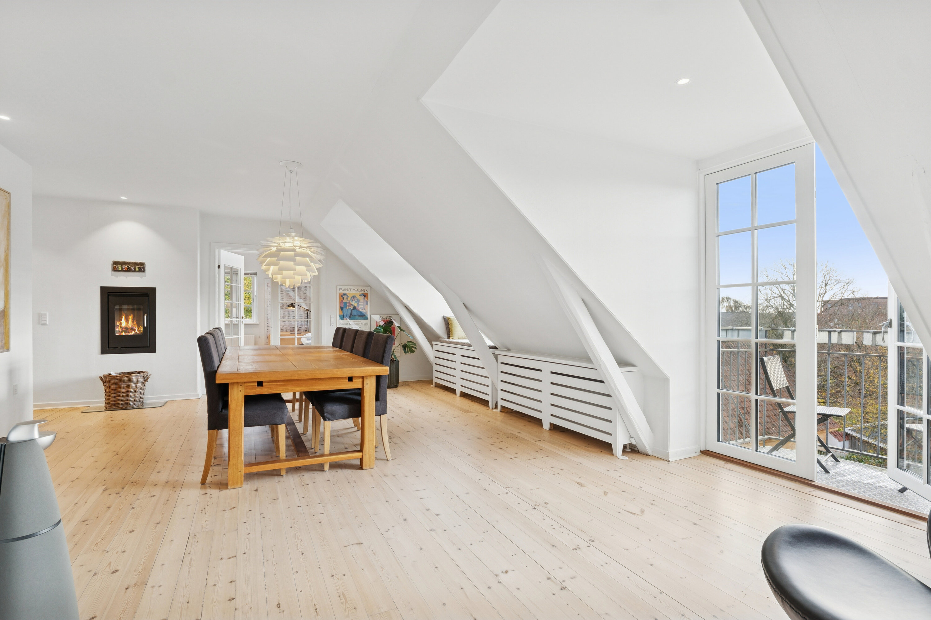 Miniaturebillede 1: spisestue. Billede af Vestergade 3B, 2., 9800 Hjørring