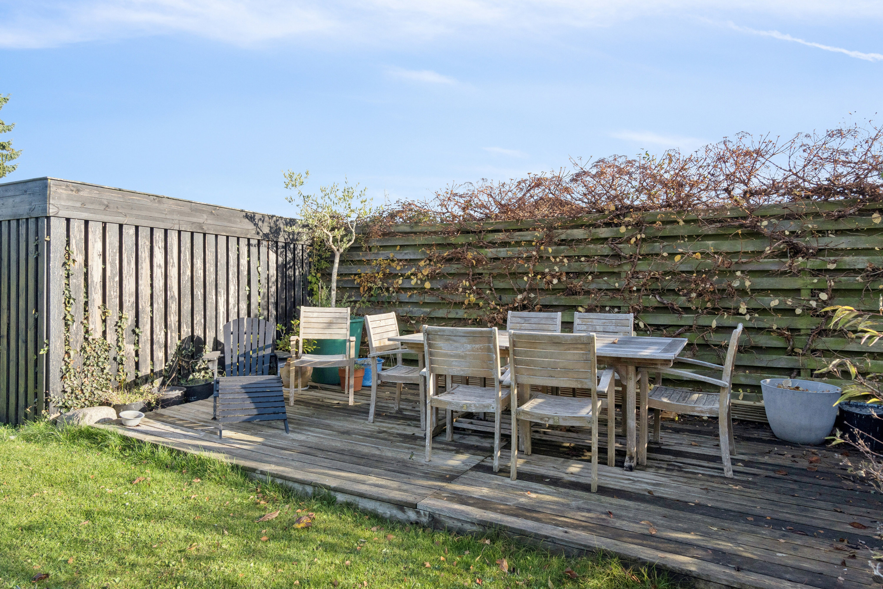 Fremhævet terrasse billede i fuldskærmstilstand. Billede af Rytterbakken 12, 3650 Ølstykke