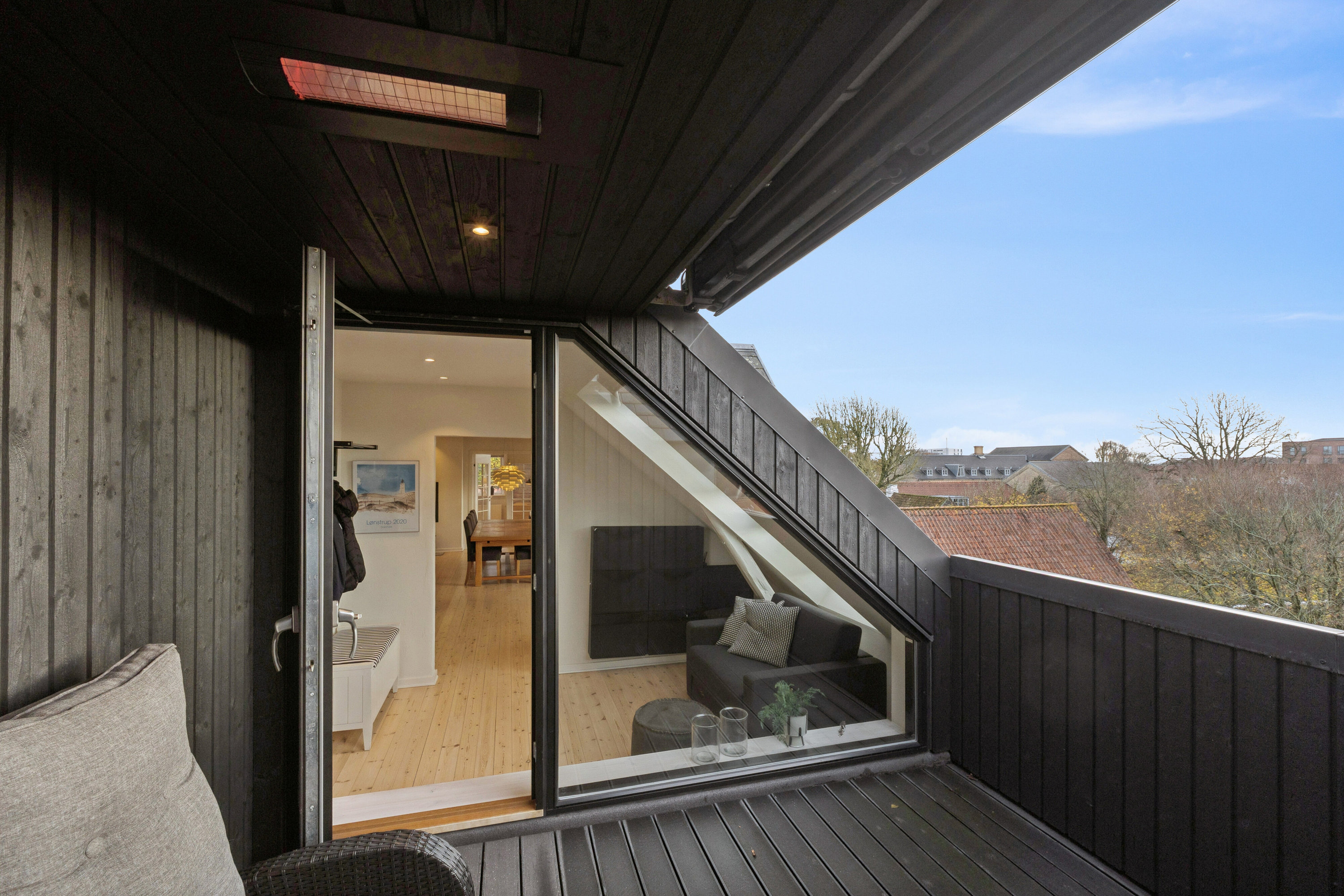 Fremhævet altan billede i fuldskærmstilstand. Billede af Vestergade 3B, 2., 9800 Hjørring