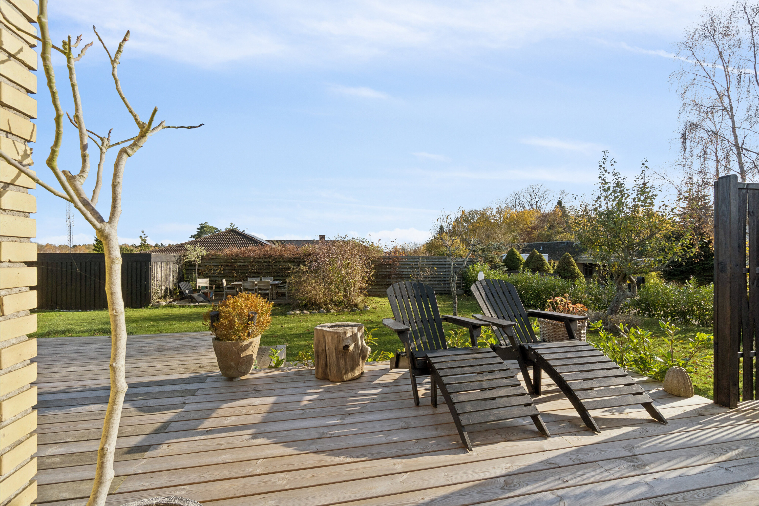 Fremhævet terrasse billede i fuldskærmstilstand. Billede af Rytterbakken 12, 3650 Ølstykke