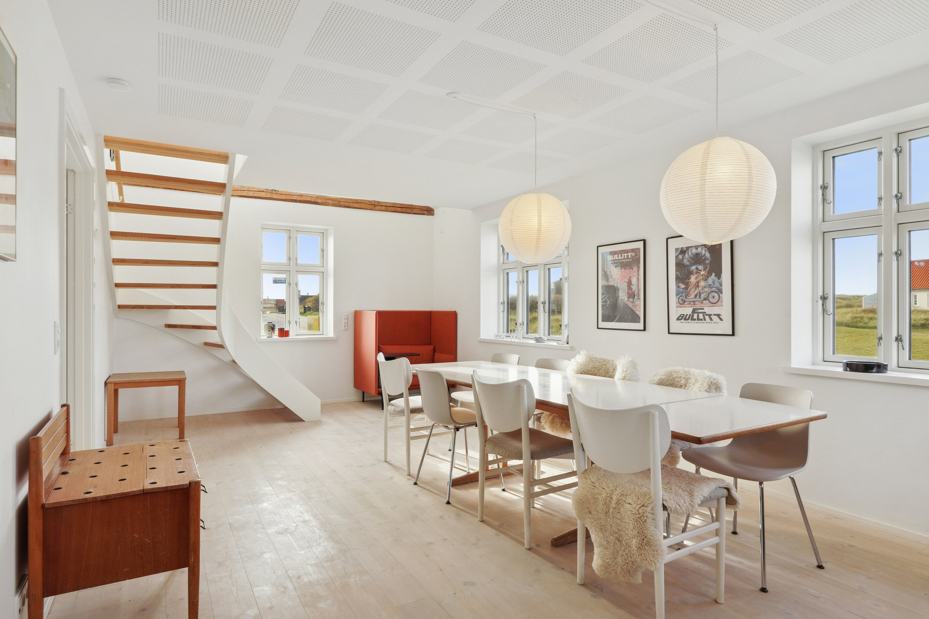 Fremhævet spisestue billede i fuldskærmstilstand. Billede af Aalumvej 30, Agger, 7770 Vestervig