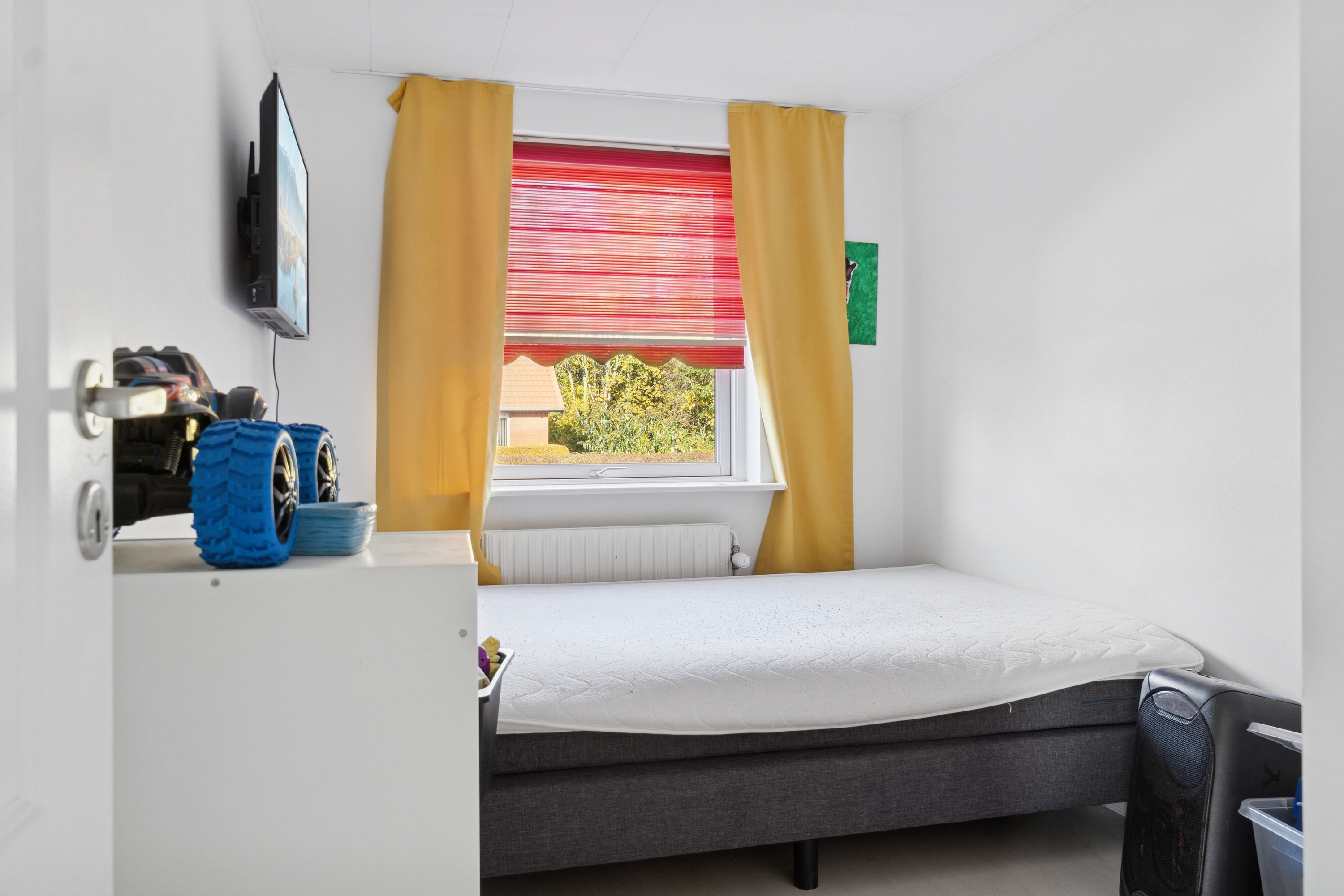 Fremhævet soveværelse billede i fuldskærmstilstand. Billede af Søholmparken 51, 4200 Slagelse