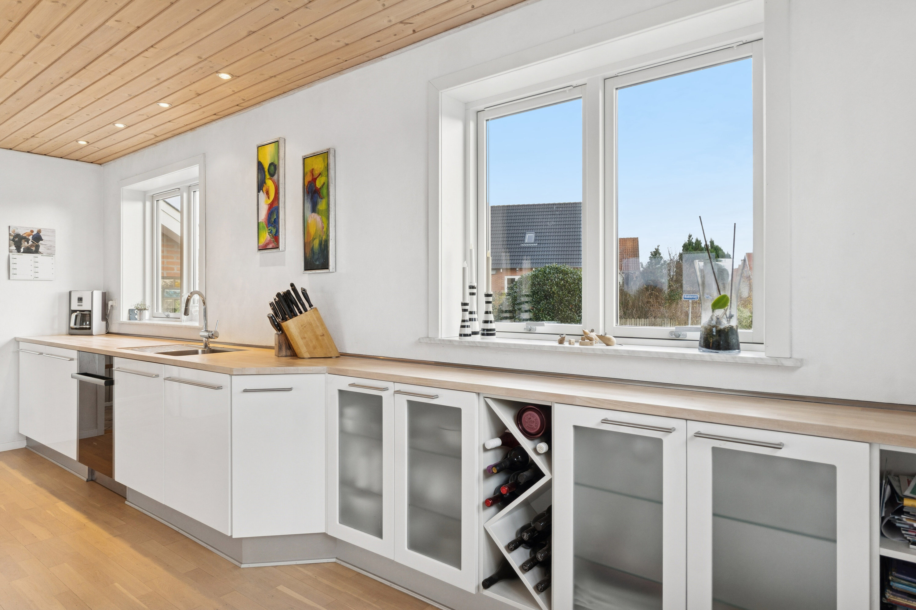 Fremhævet køkken billede i fuldskærmstilstand. Billede af Bakkevej 3, 7755 Bedsted Thy