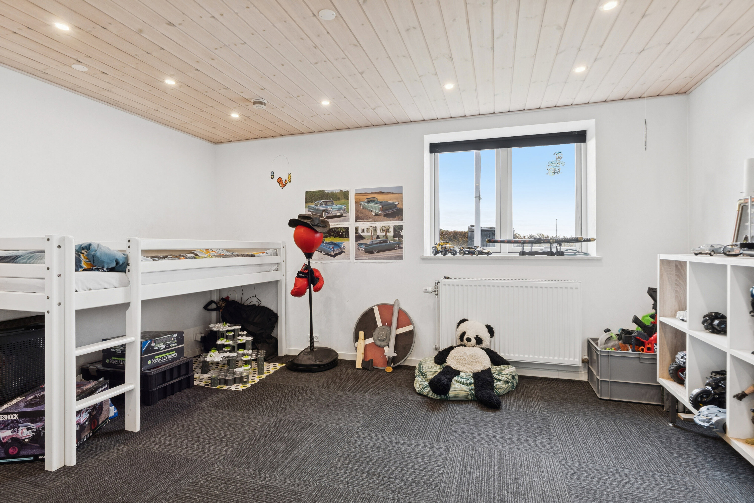 Fremhævet børneværelse billede i fuldskærmstilstand. Billede af Bakkevej 3, 7755 Bedsted Thy